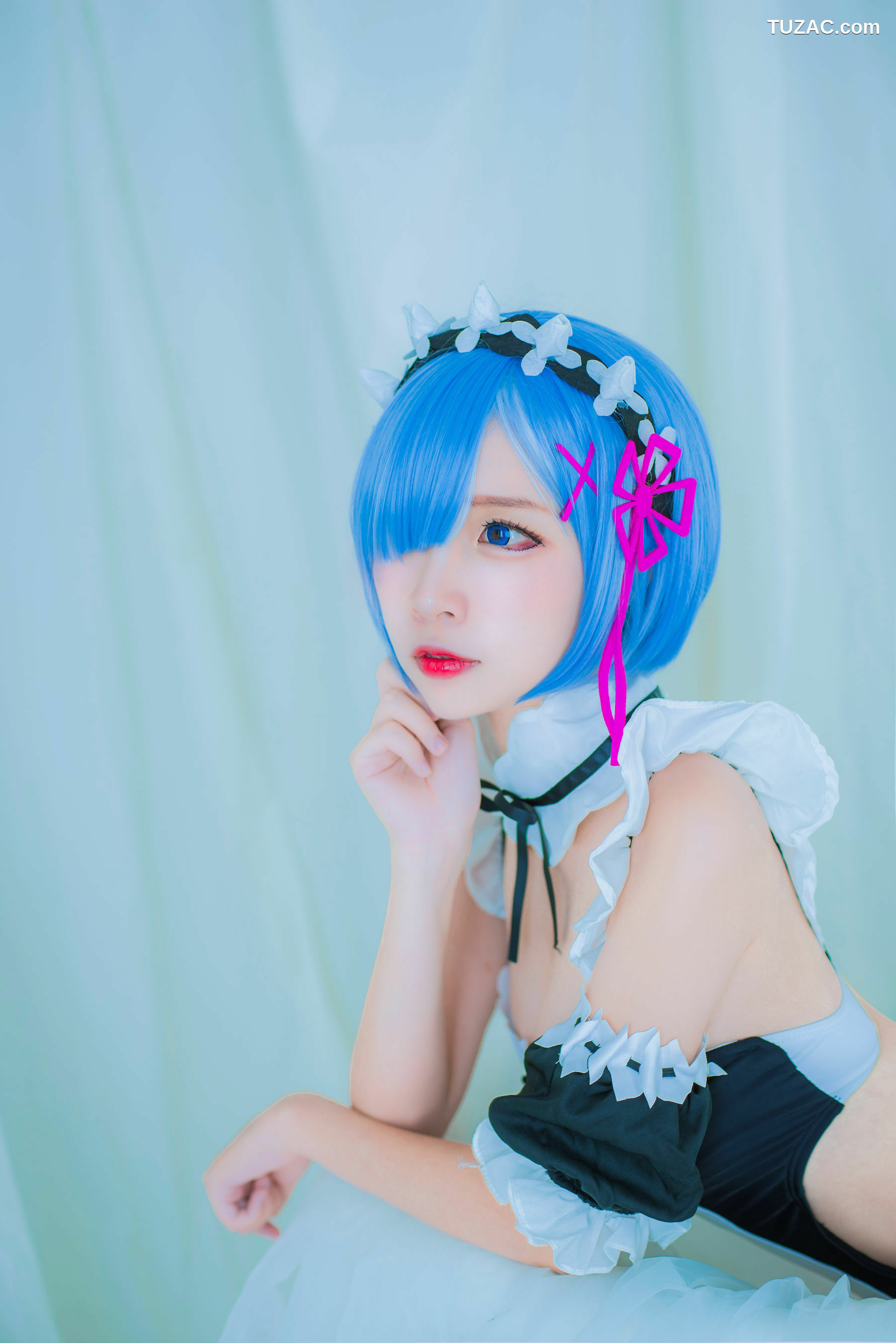 网络美女_二佐Nisa 《蕾姆泳装》 写真集