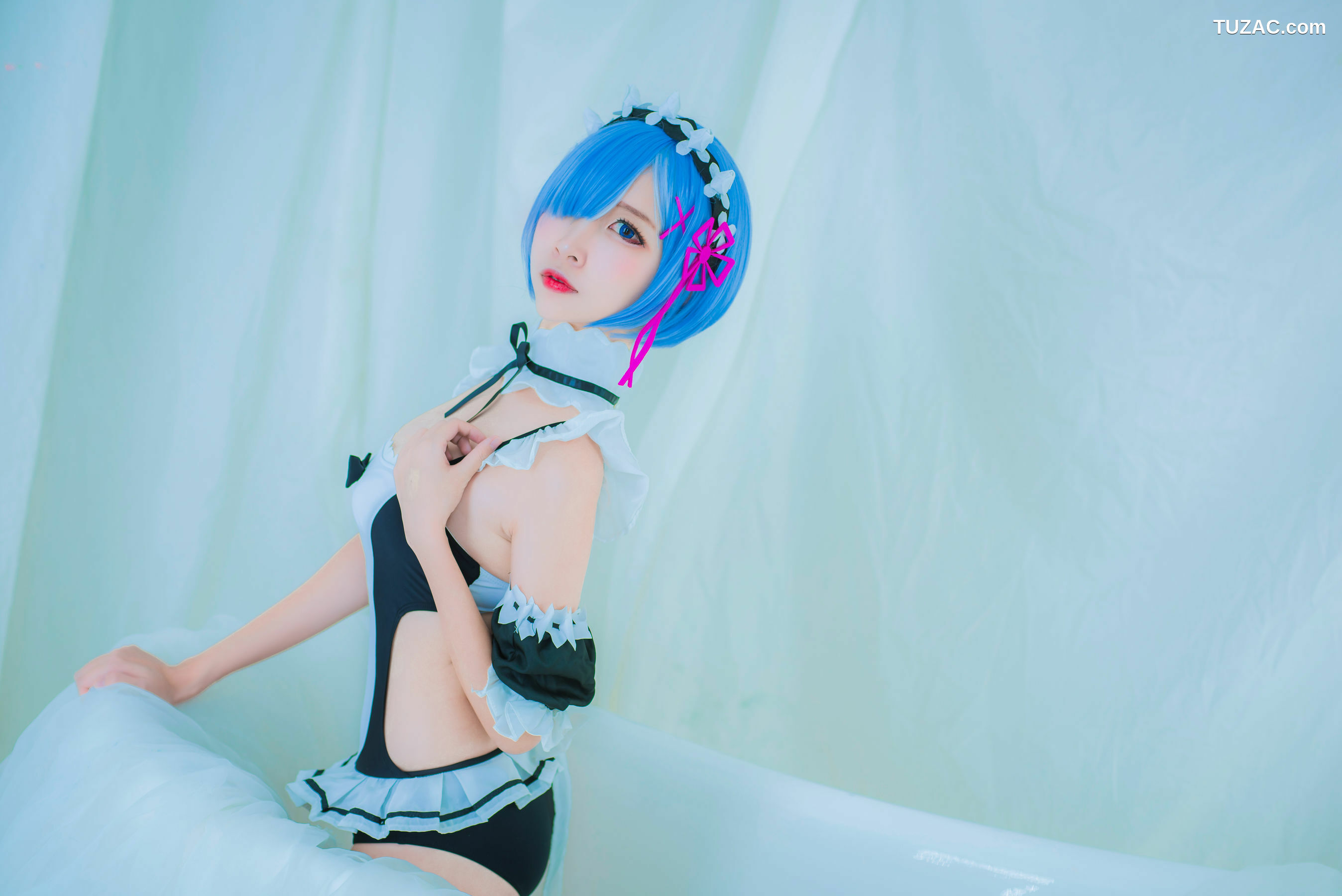 网络美女_二佐Nisa 《蕾姆泳装》 写真集