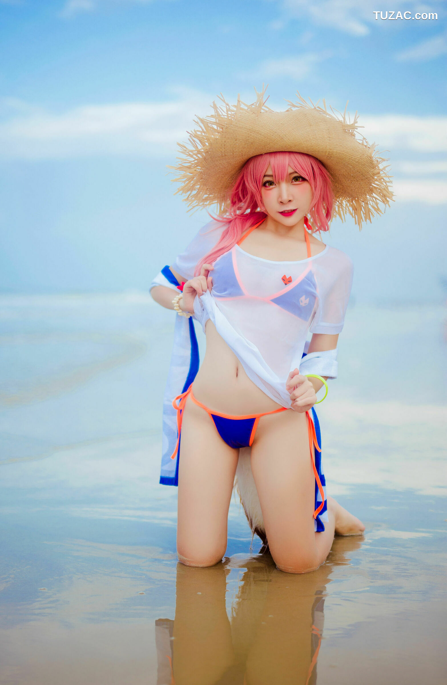 网络美女_人气Coser二佐Nisa - 玉藻前