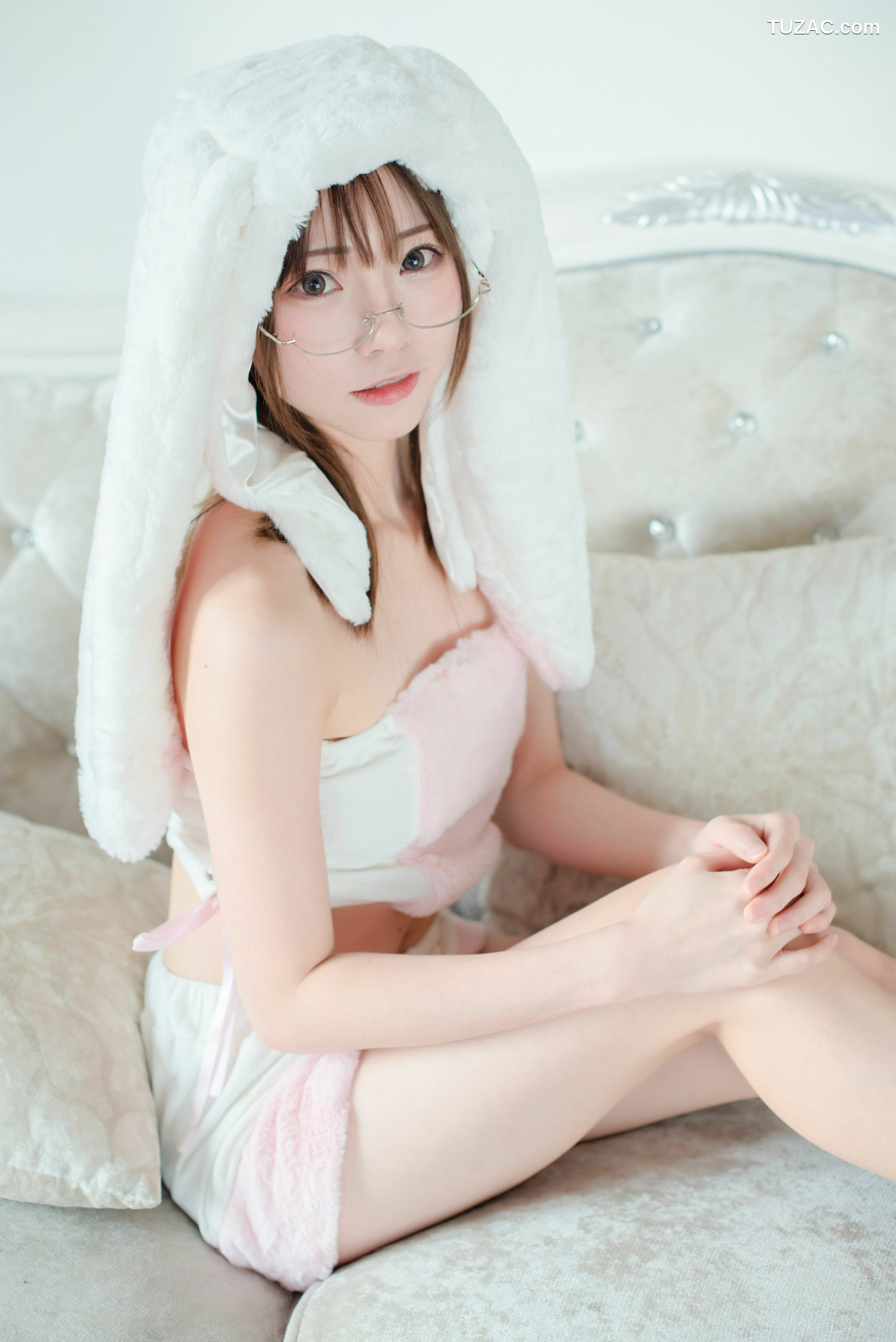网络美女_动漫博主Kitaro_绮太郎 - 私房兔子 写真套图