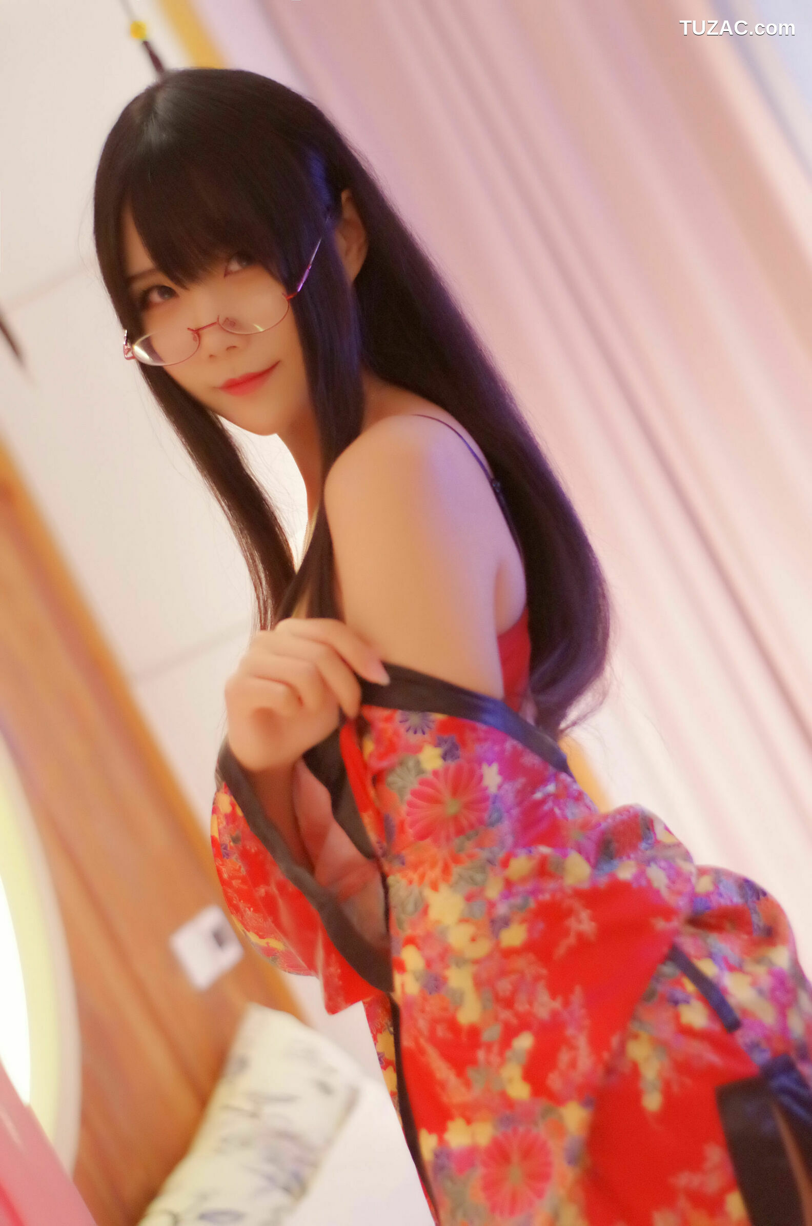 网络美女_动漫博主晓美嫣《浴衣》 写真集