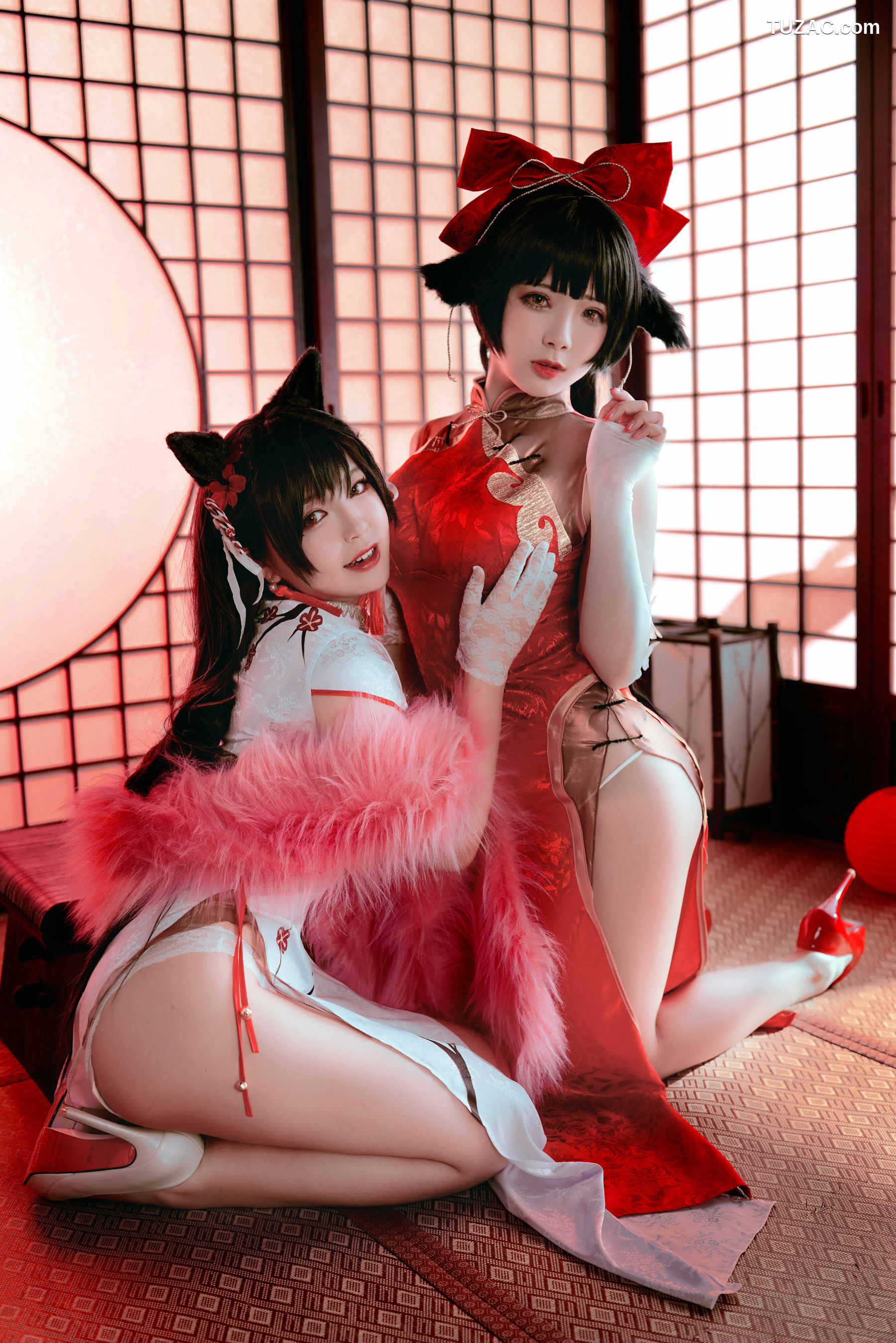 网络美女_半半子&amp;婉Yue 《碧蓝航线》 写真集