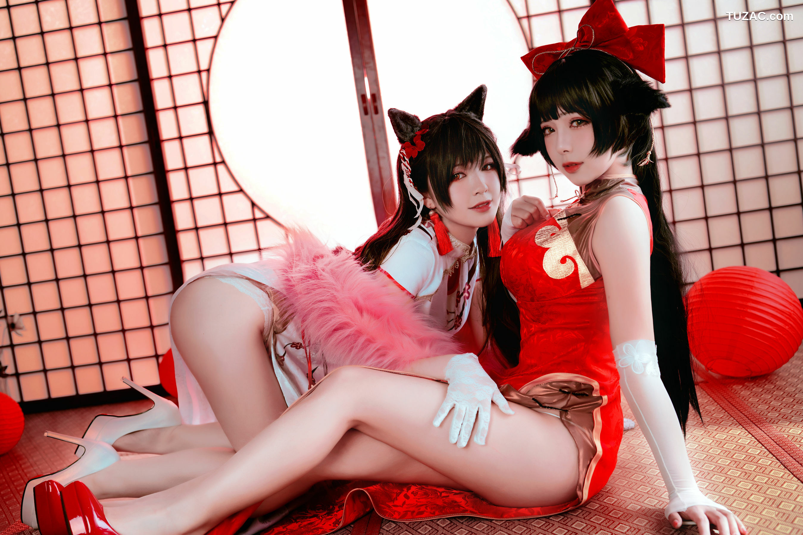 网络美女_半半子&amp;婉Yue 《碧蓝航线》 写真集