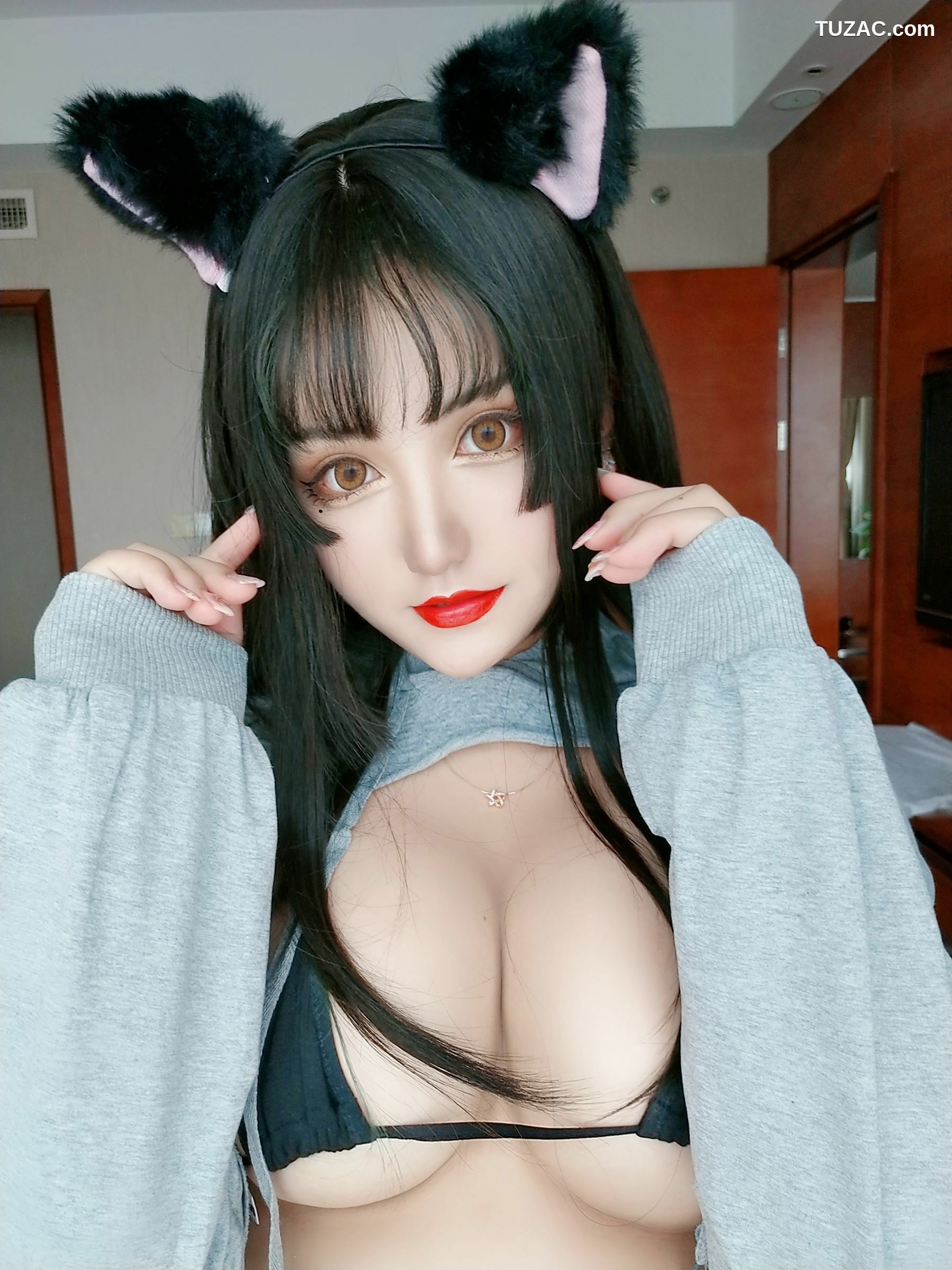 网络美女_夏鸽鸽不想起床 《猫耳》 写真集
