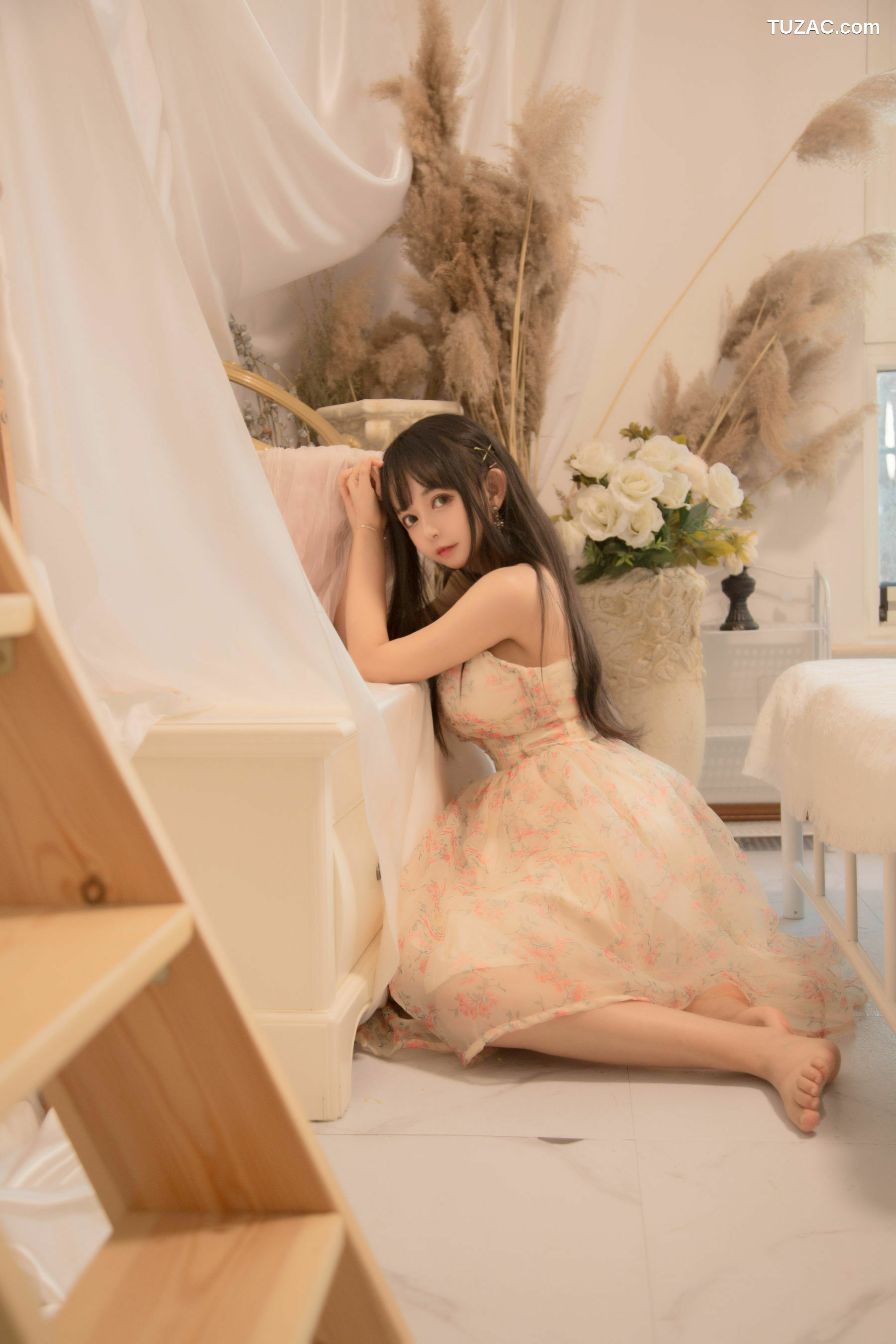 网络美女_大眼Coser黑猫猫OvO 《good morning + good night》 写真集