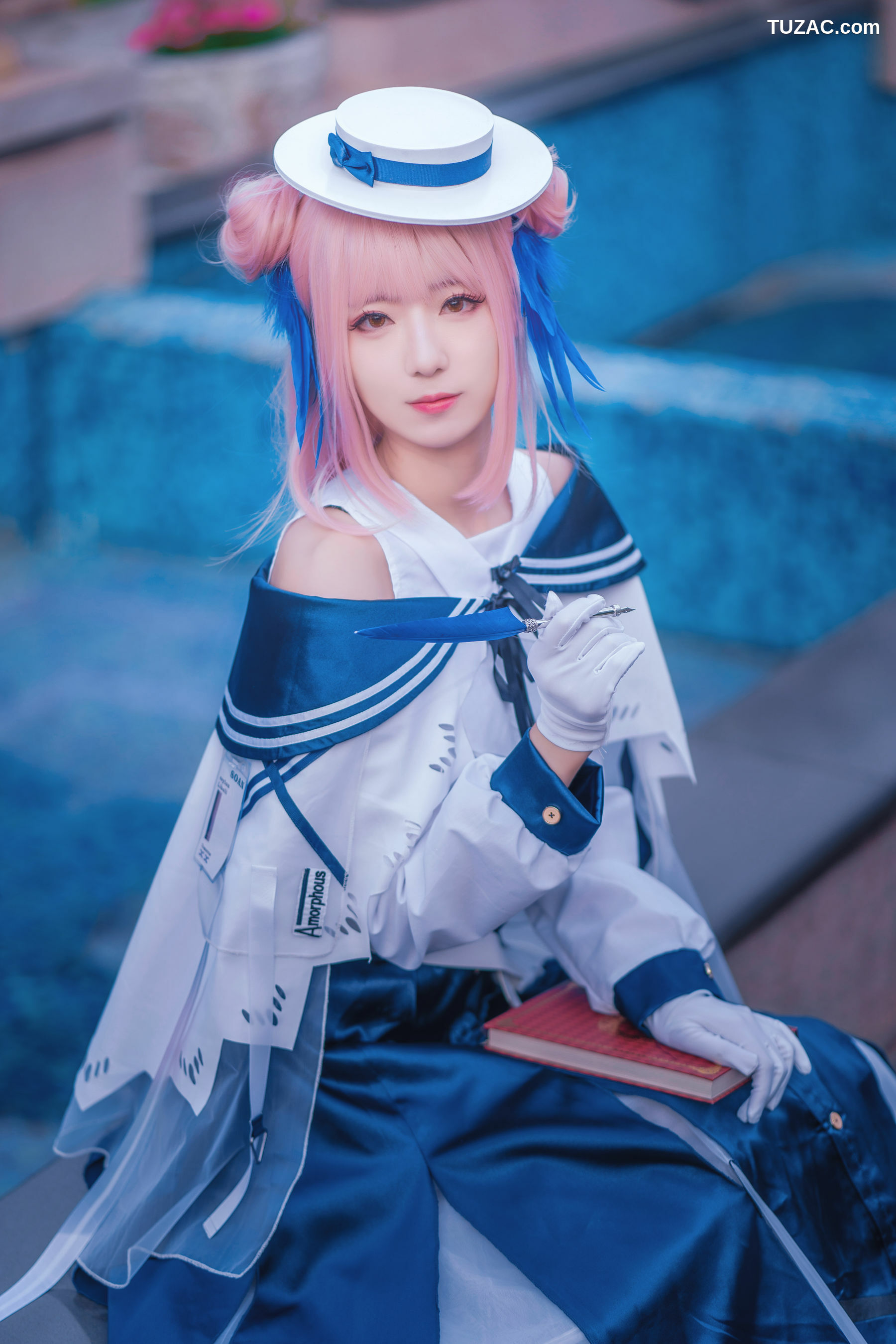 网络美女_弥音音ww 明日方舟 《锡兰》 写真集