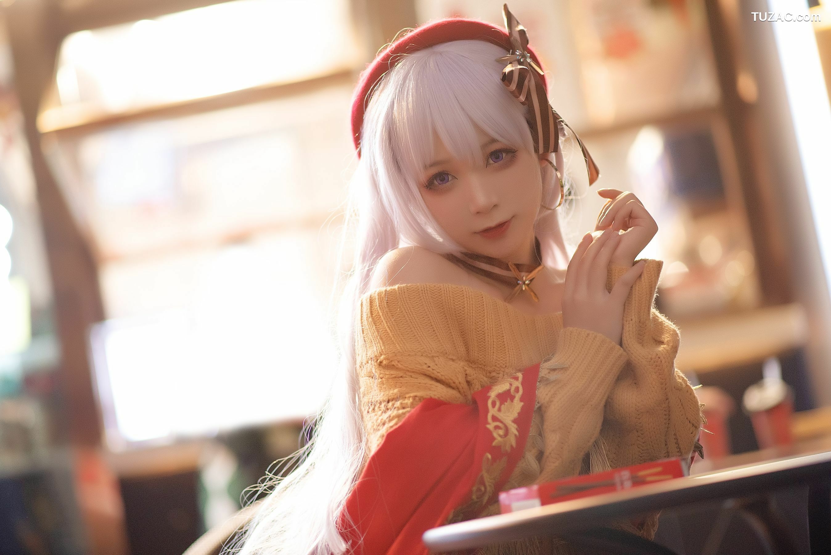 网络美女_樱落酱w 《贝法pocky》 写真集