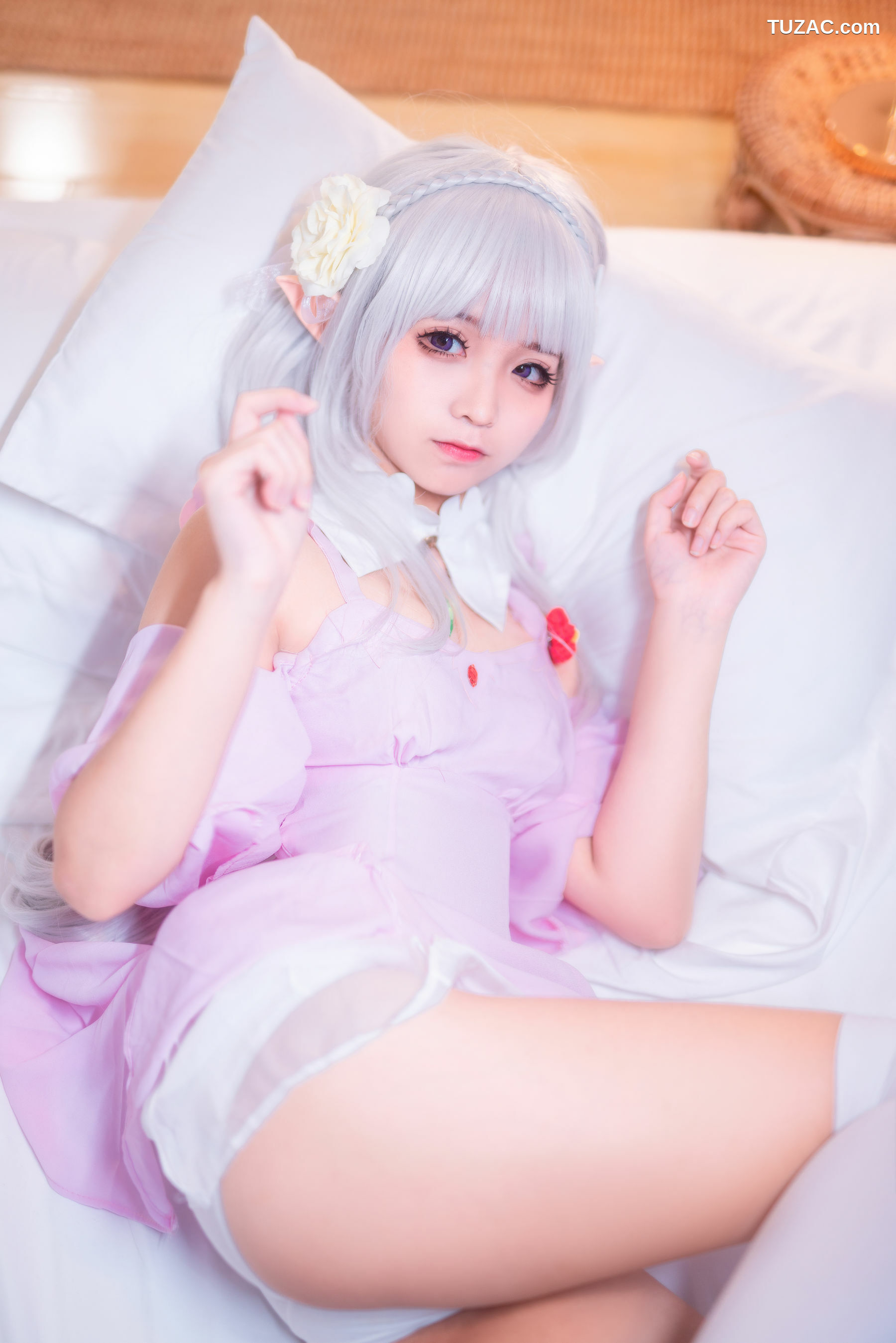 网络美女_蠢沫沫 《艾米莉亚的睡衣》 写真集