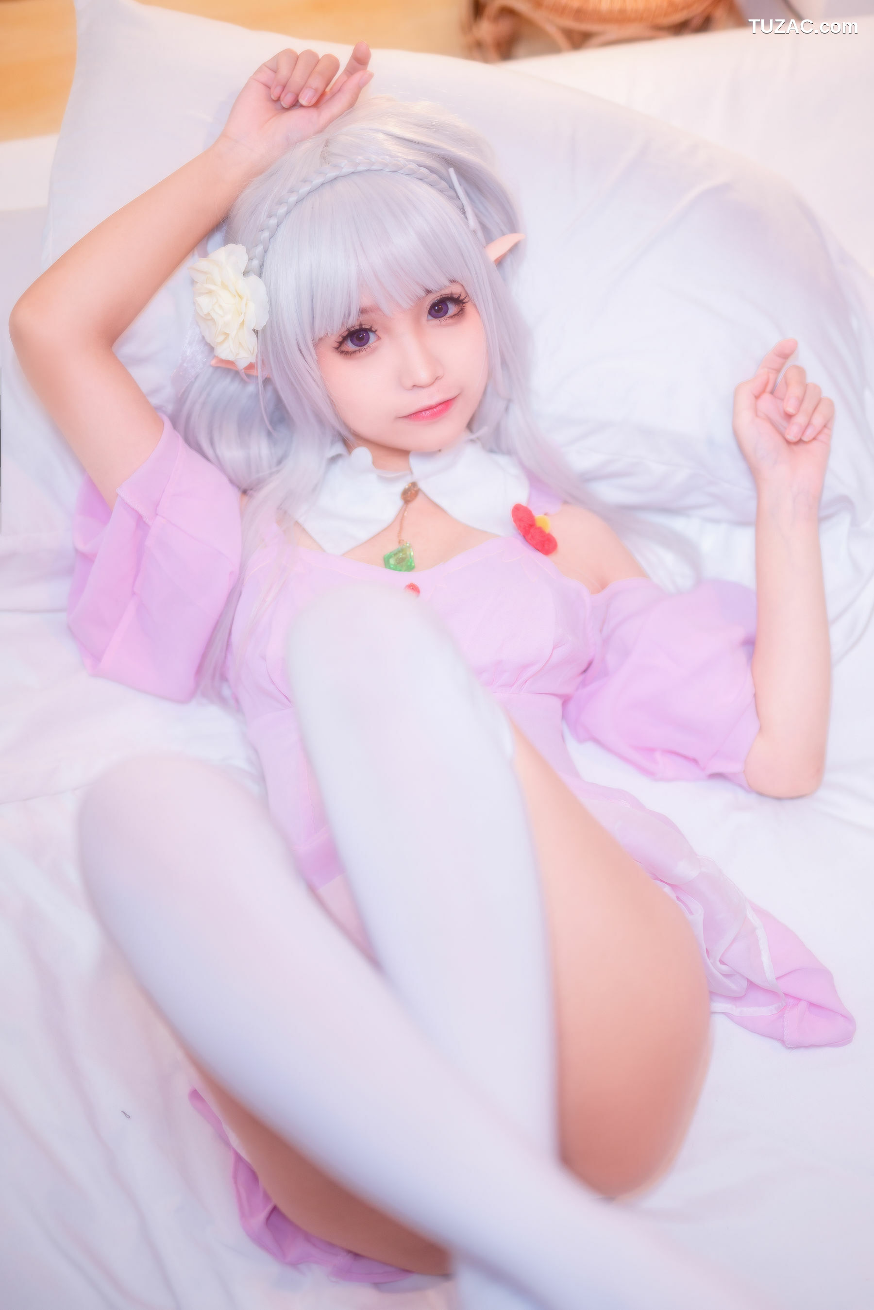 网络美女_蠢沫沫 《艾米莉亚的睡衣》 写真集