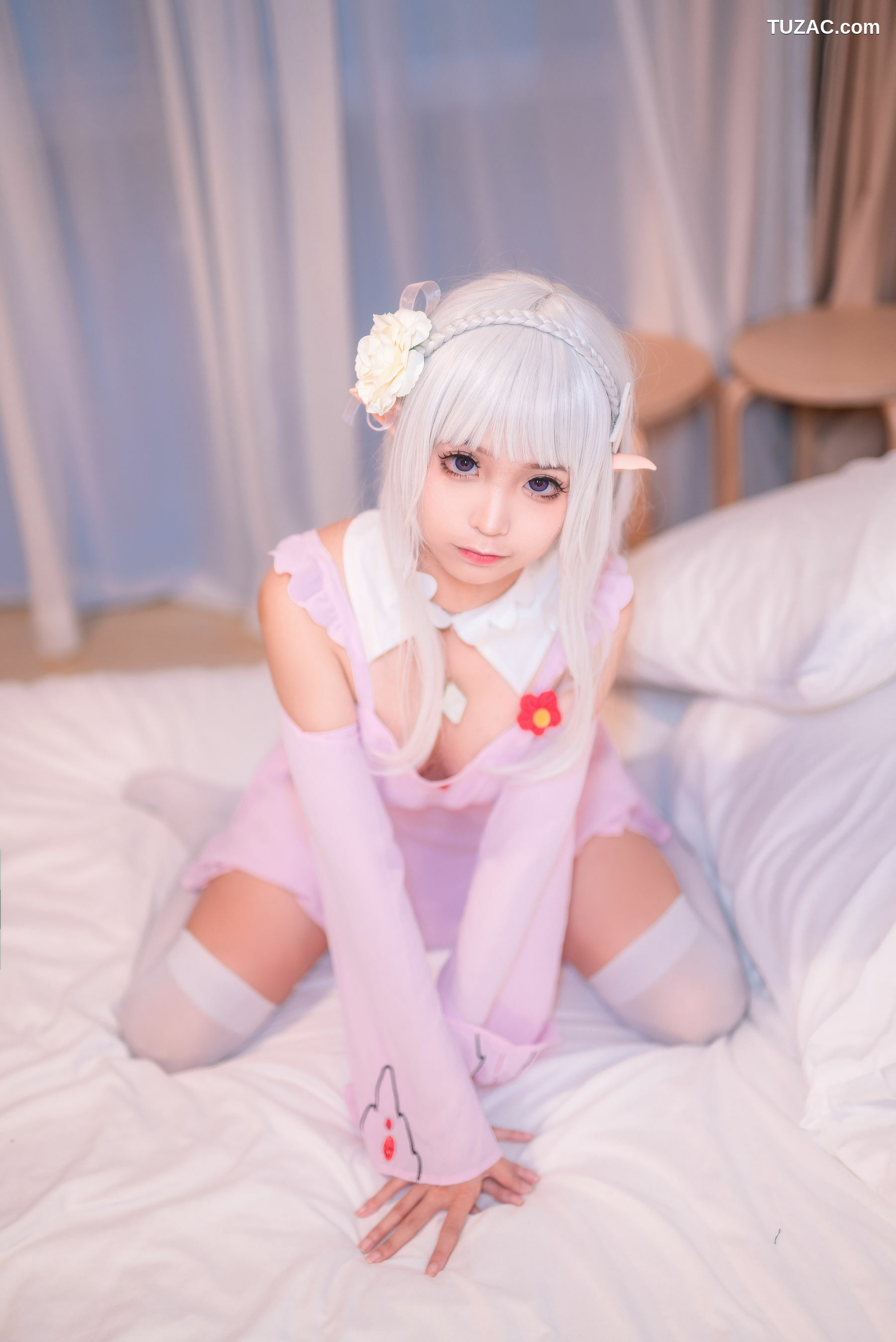 网络美女_蠢沫沫 《艾米莉亚的睡衣》 写真集