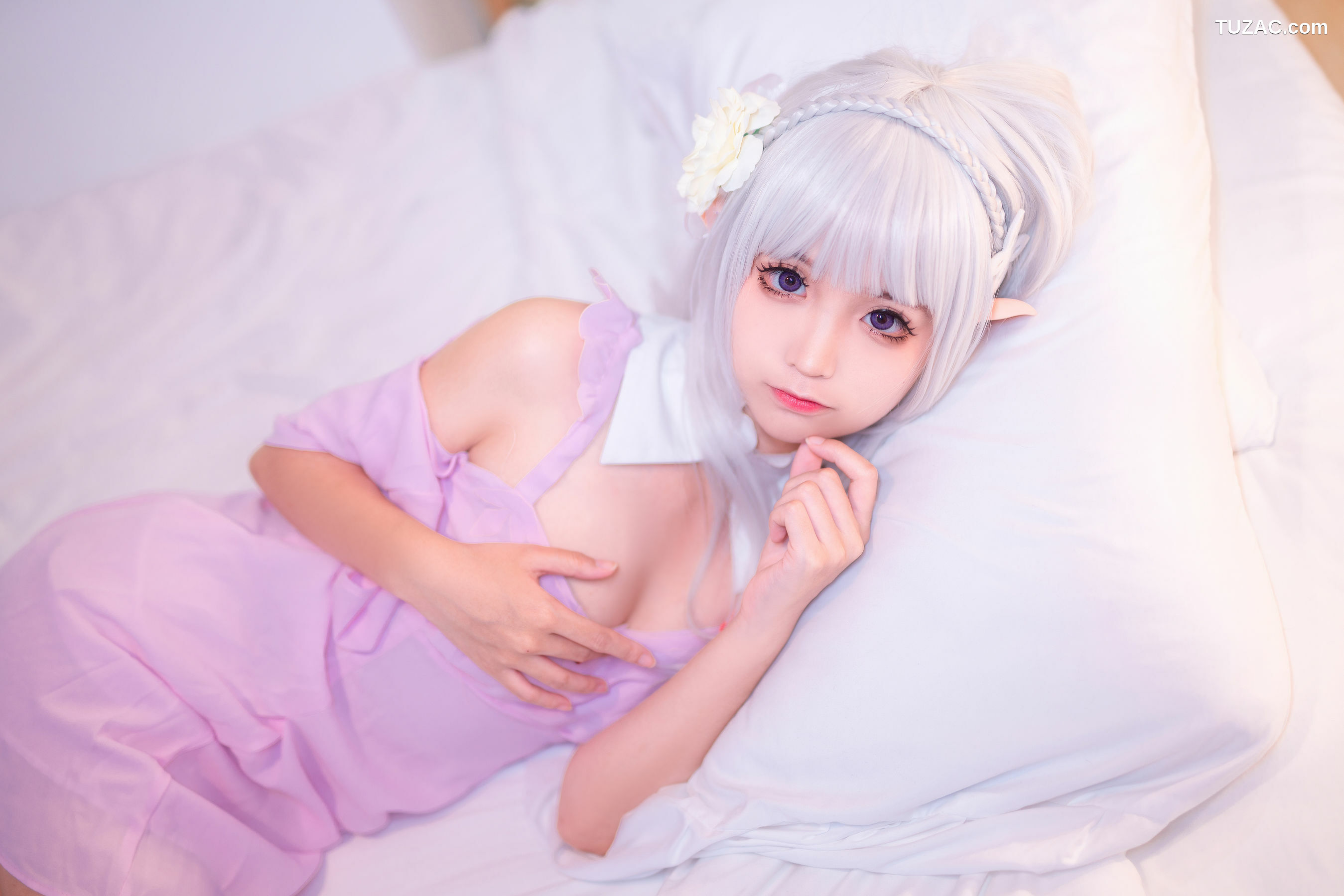 网络美女_蠢沫沫 《艾米莉亚的睡衣》 写真集