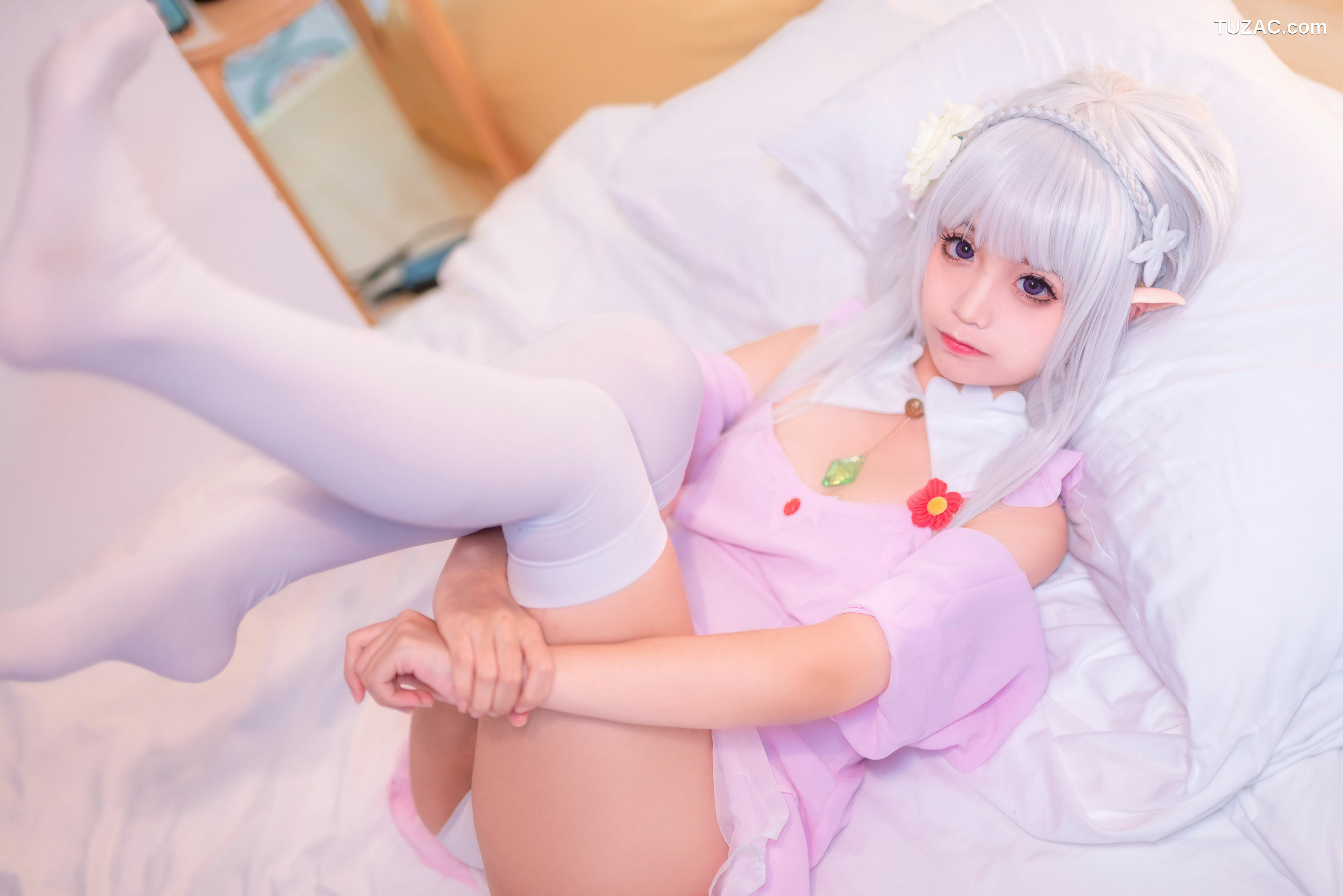 网络美女_蠢沫沫 《艾米莉亚的睡衣》 写真集