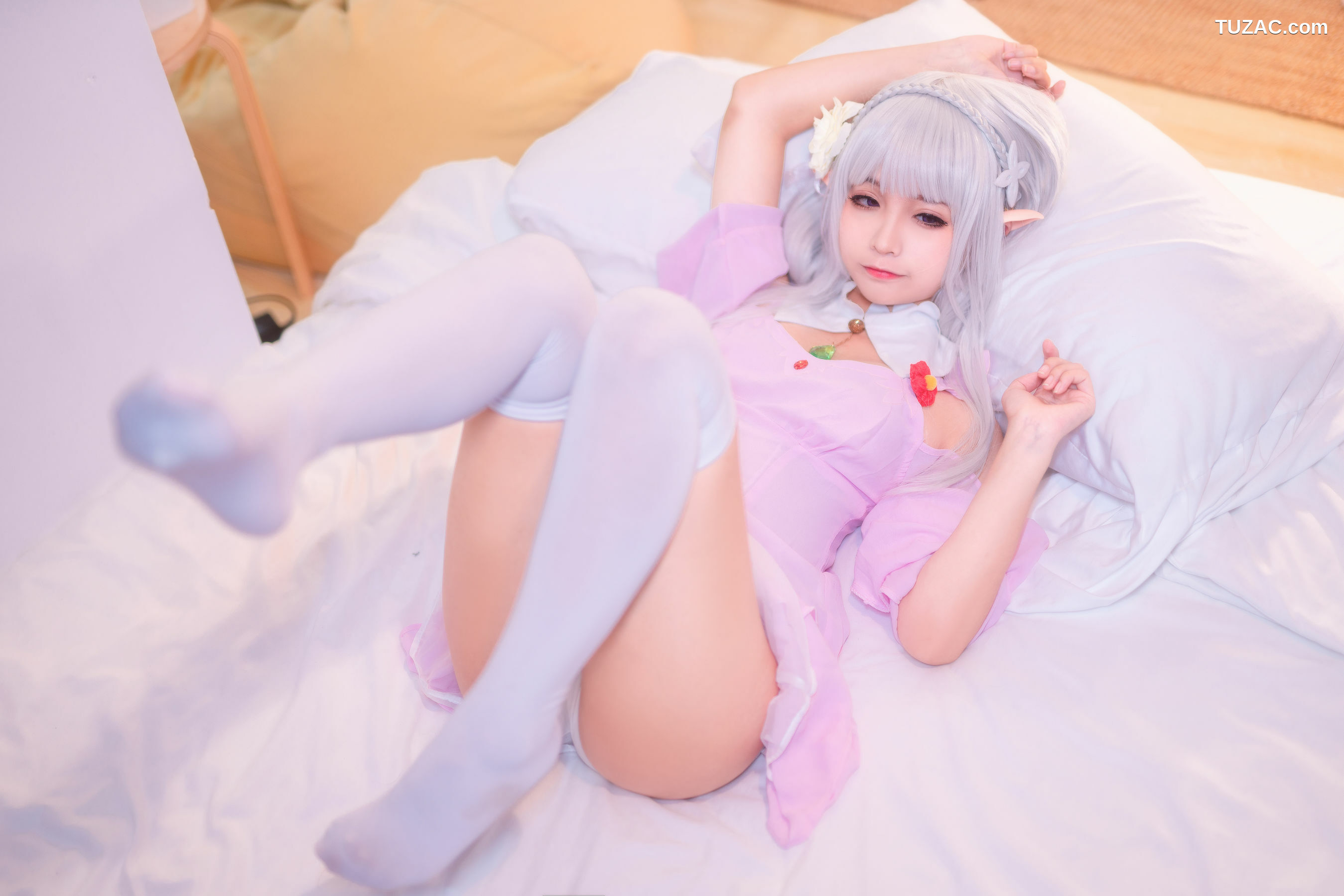 网络美女_蠢沫沫 《艾米莉亚的睡衣》 写真集
