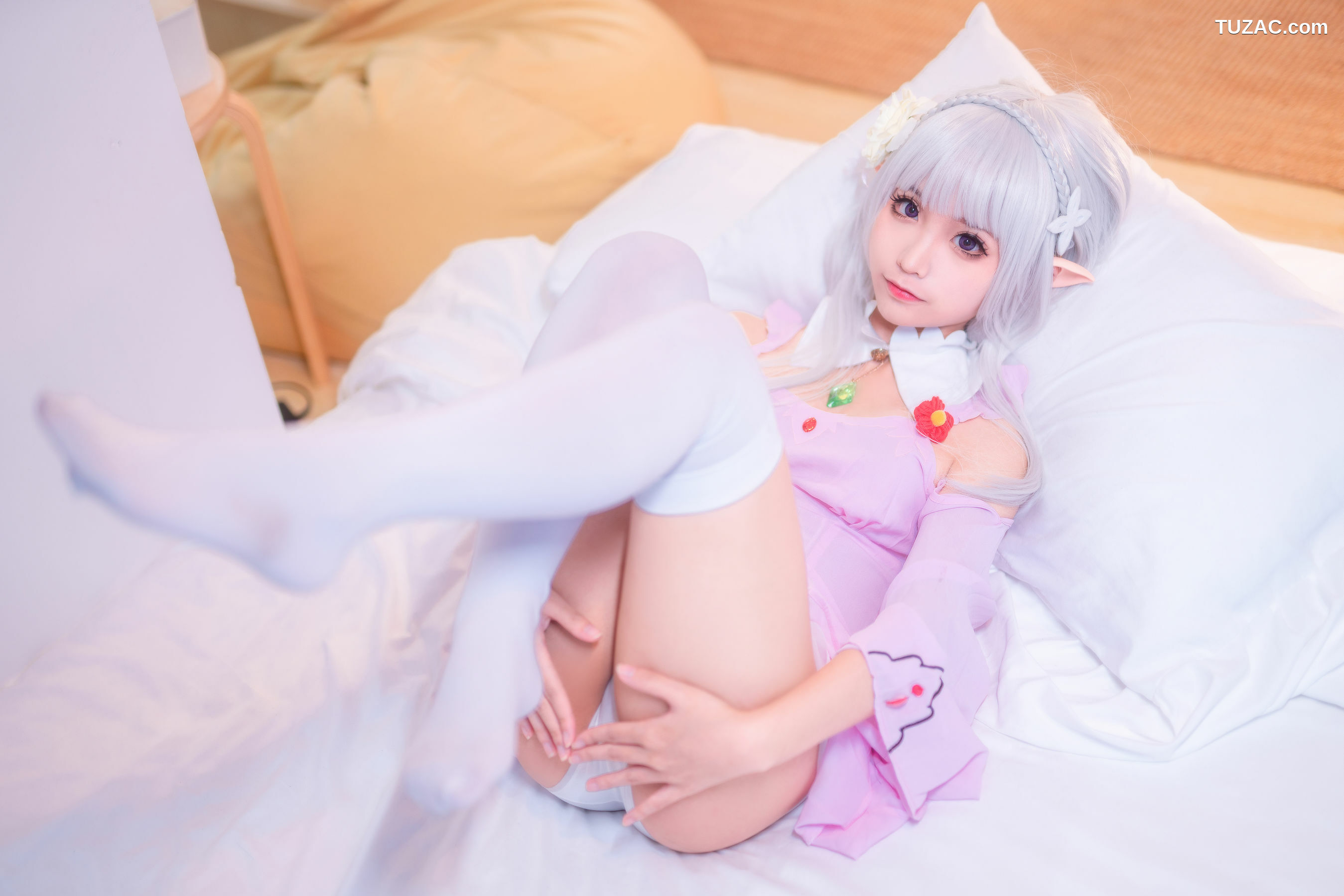 网络美女_蠢沫沫 《艾米莉亚的睡衣》 写真集