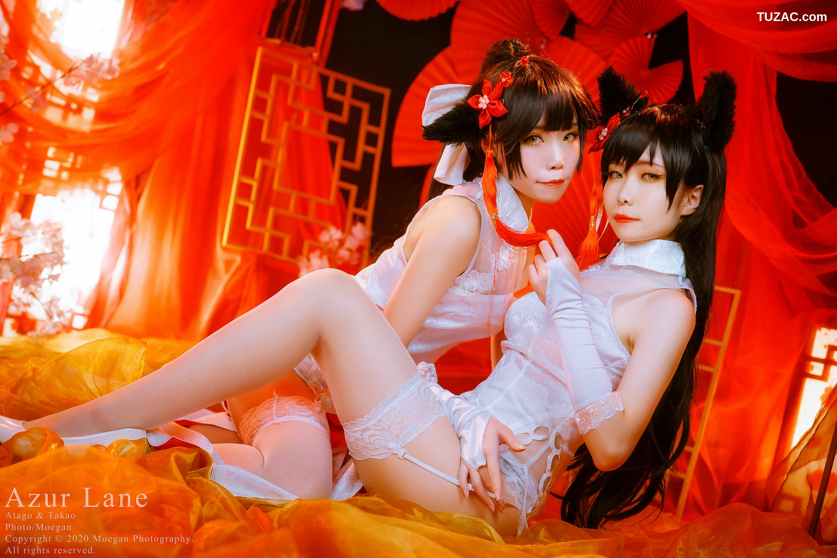 网络美女_醉宮Yomiya&amp;夏夏なっちゃん - 愛宕高雄