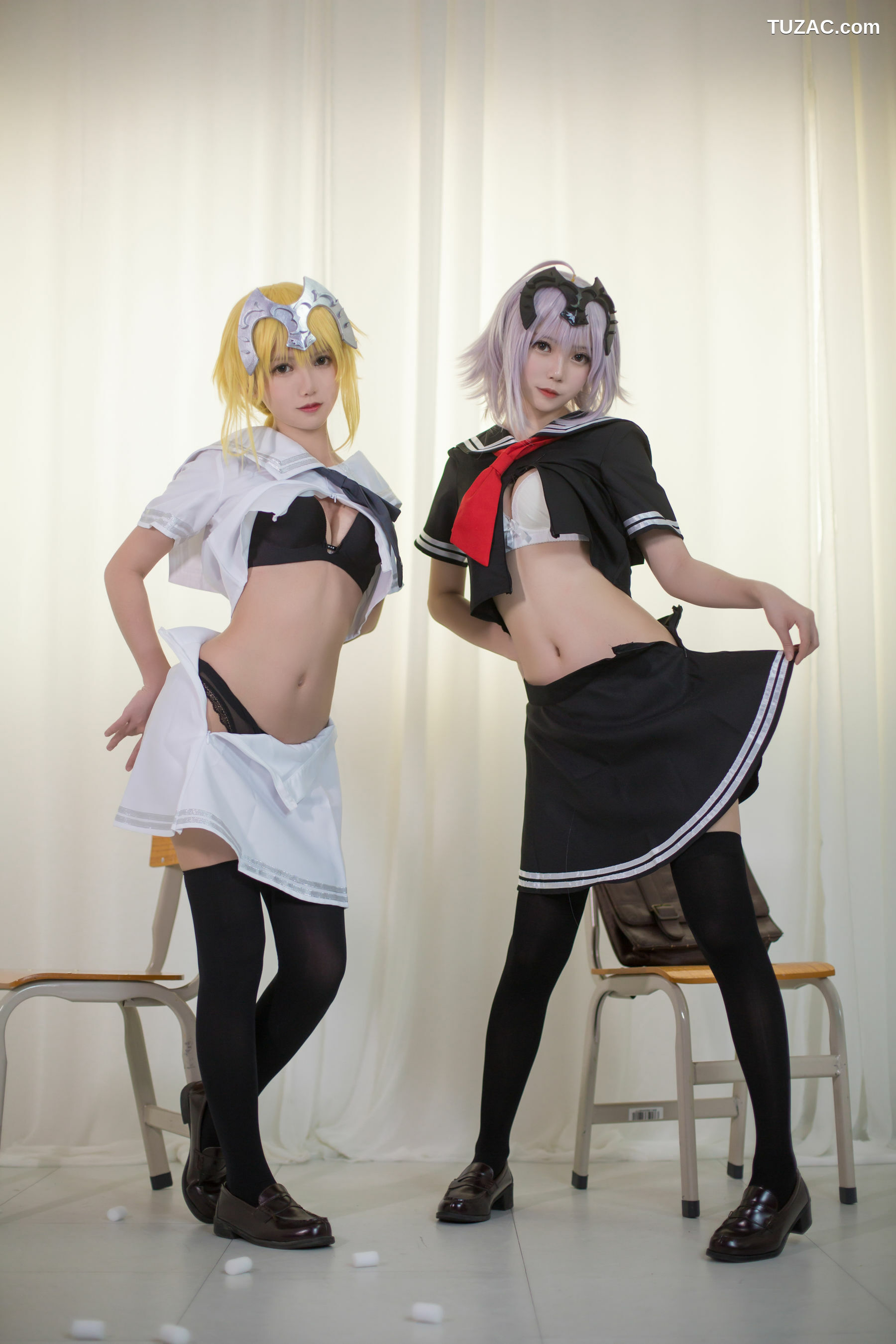 网络美女_鳗鱼霏儿&amp;大肉丸Amiee 《贞德》 写真集