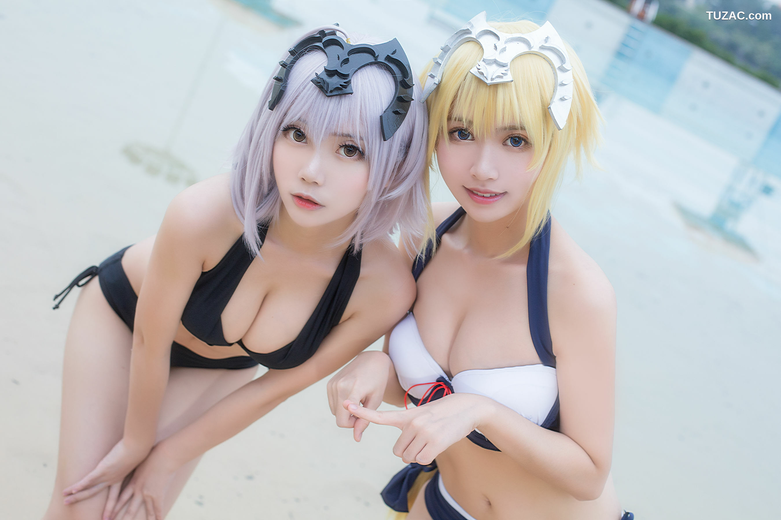 网络美女_鳗鱼霏儿&amp;大肉丸Amiee 《贞德》 写真集