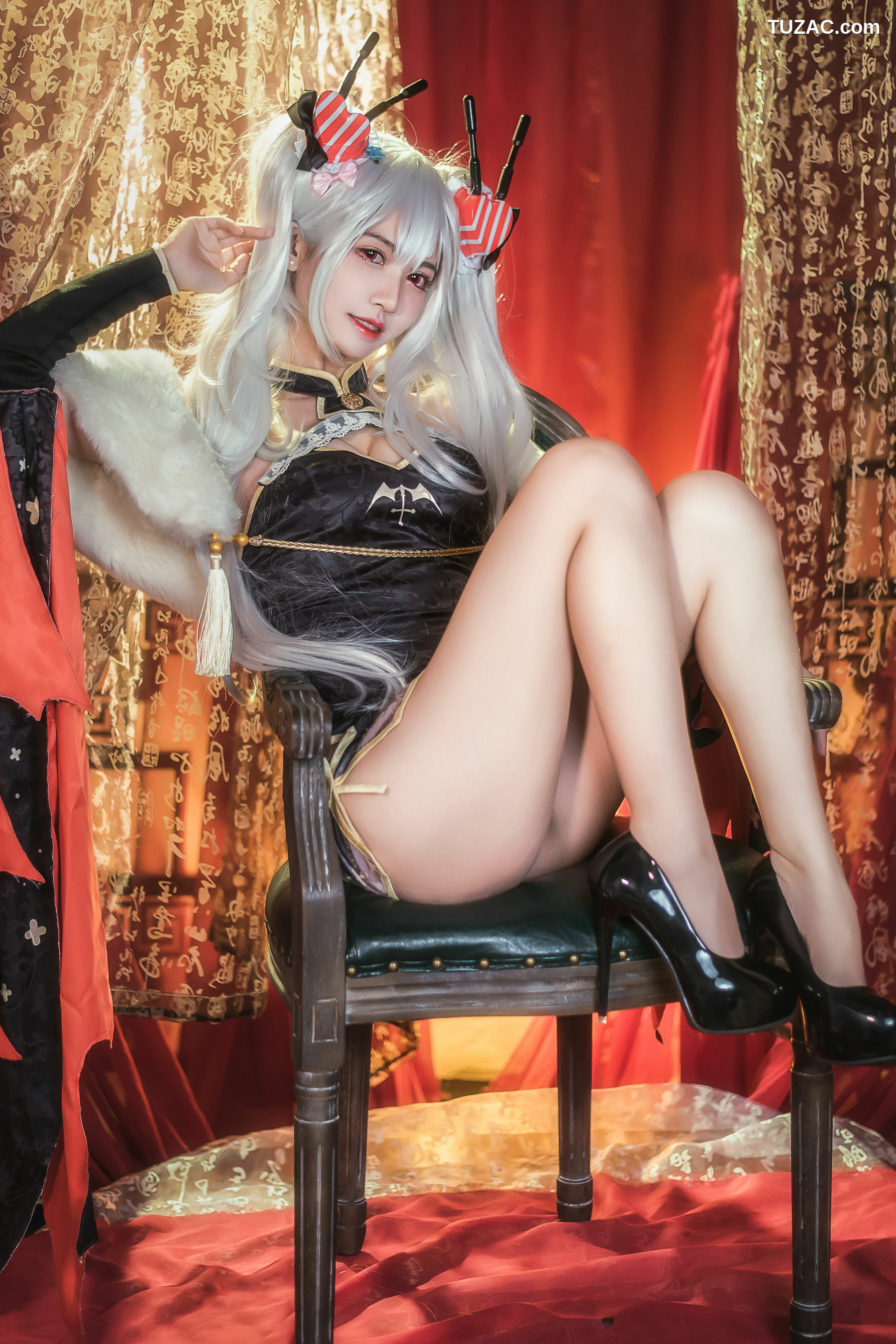 网络美女_鳗鱼霏儿 《碧蓝华裳 吸血鬼》 写真集
