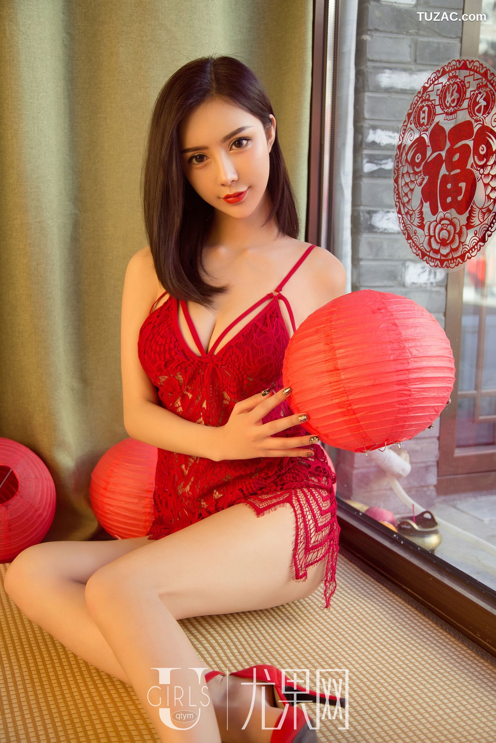 UGirls尤果网-T032-Jona-《元宵节主题：上元春色》