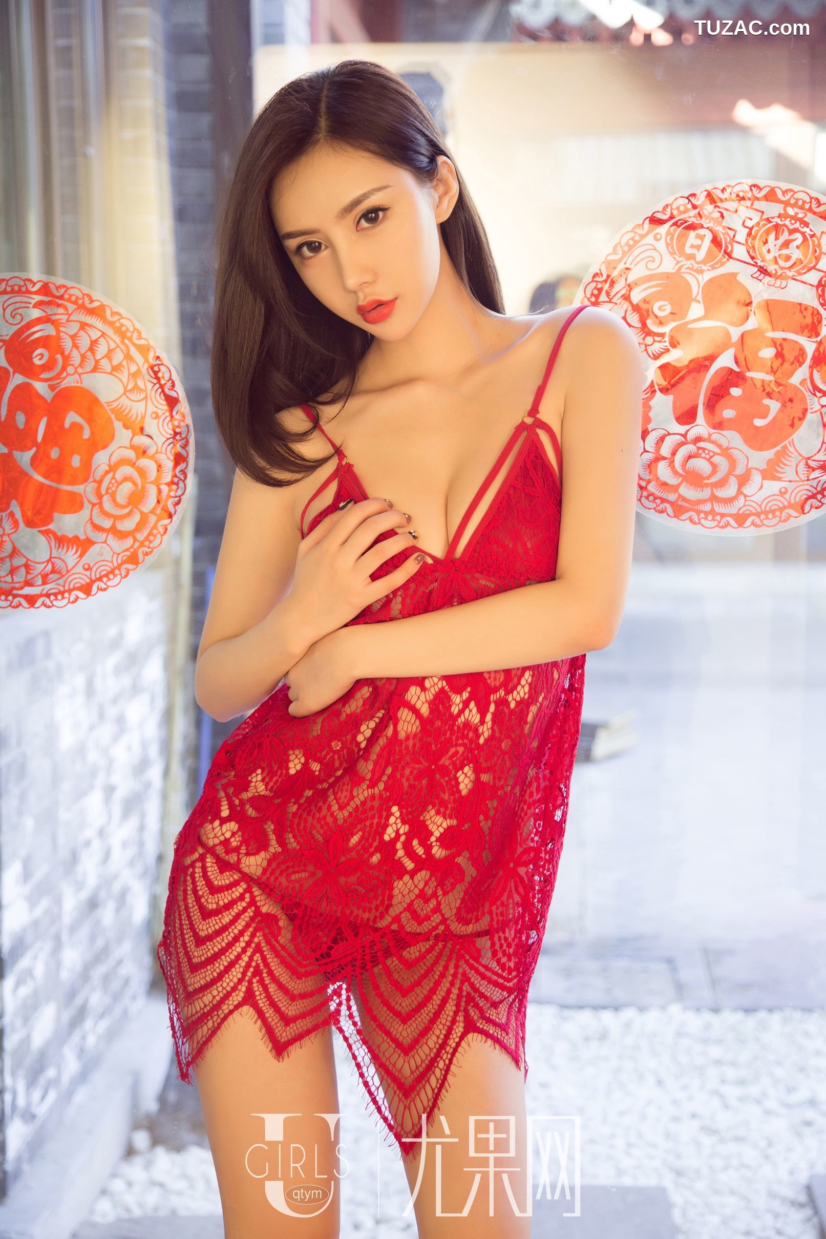 UGirls尤果网-T032-Jona-《元宵节主题：上元春色》