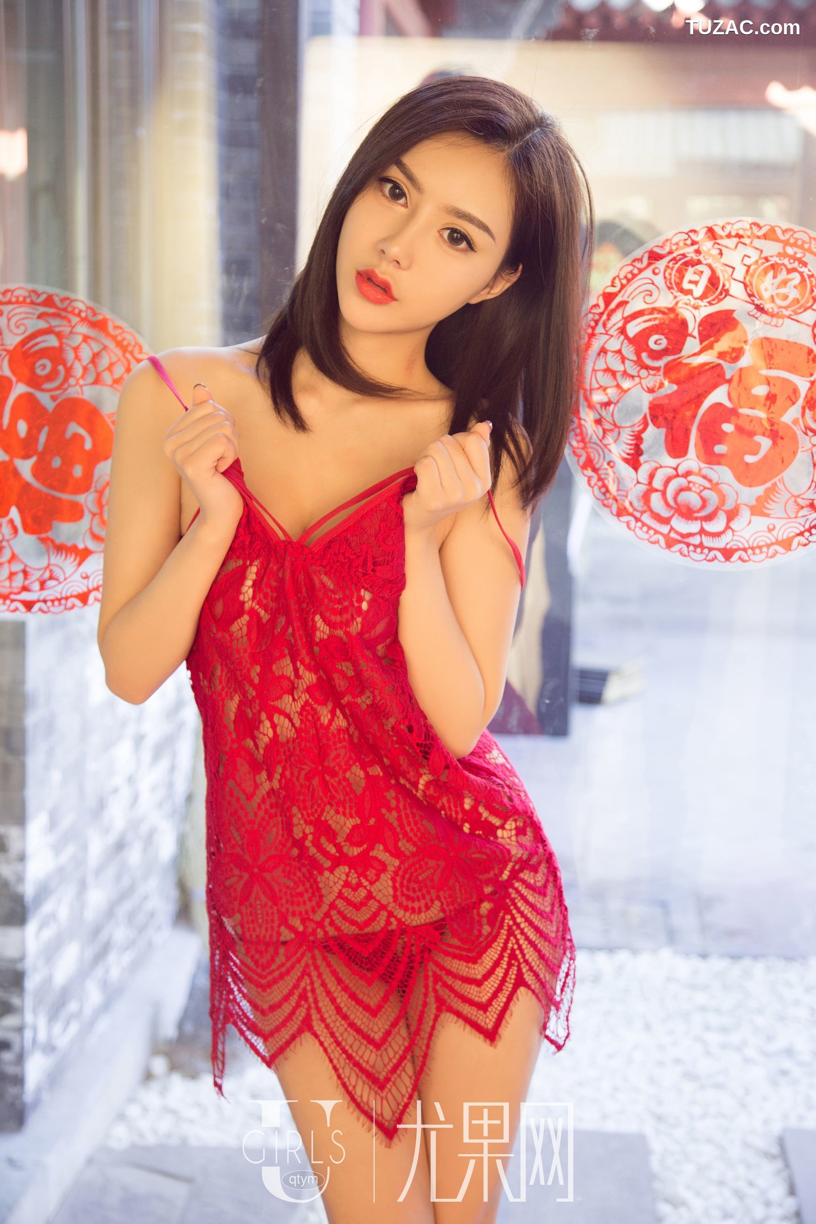 UGirls尤果网-T032-Jona-《元宵节主题：上元春色》