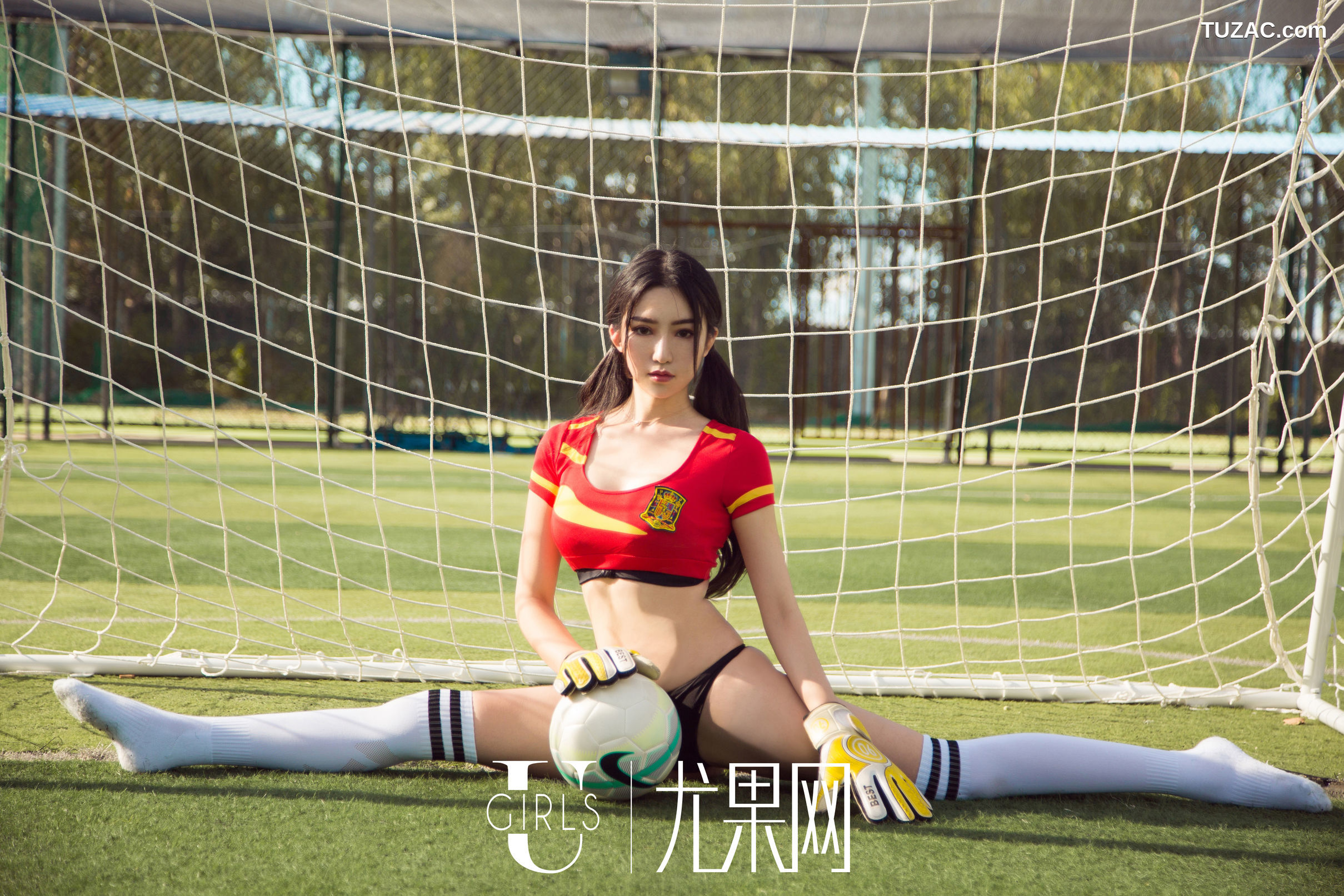 UGirls尤果网-T034-梦心玥-果冻-陈亦菲-Merry-林熙-程瑜西《2018世界波》-2018.07.04