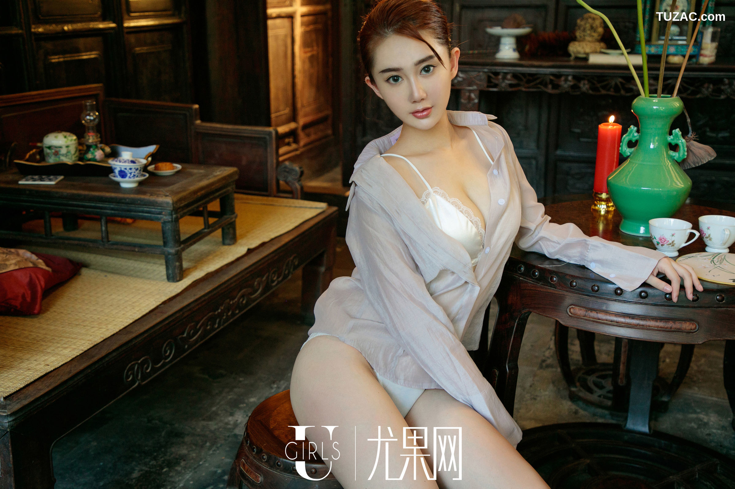 UGirls尤果网-T037-苏小曼-方子萱《白月光》-2018.09.24