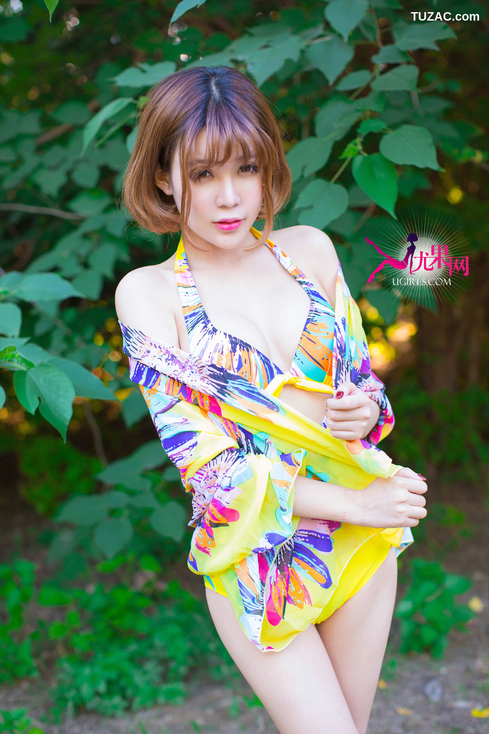 UGirls尤果网-U100-Alin-《阳光边缘-明媚笑脸》-2015.07.08