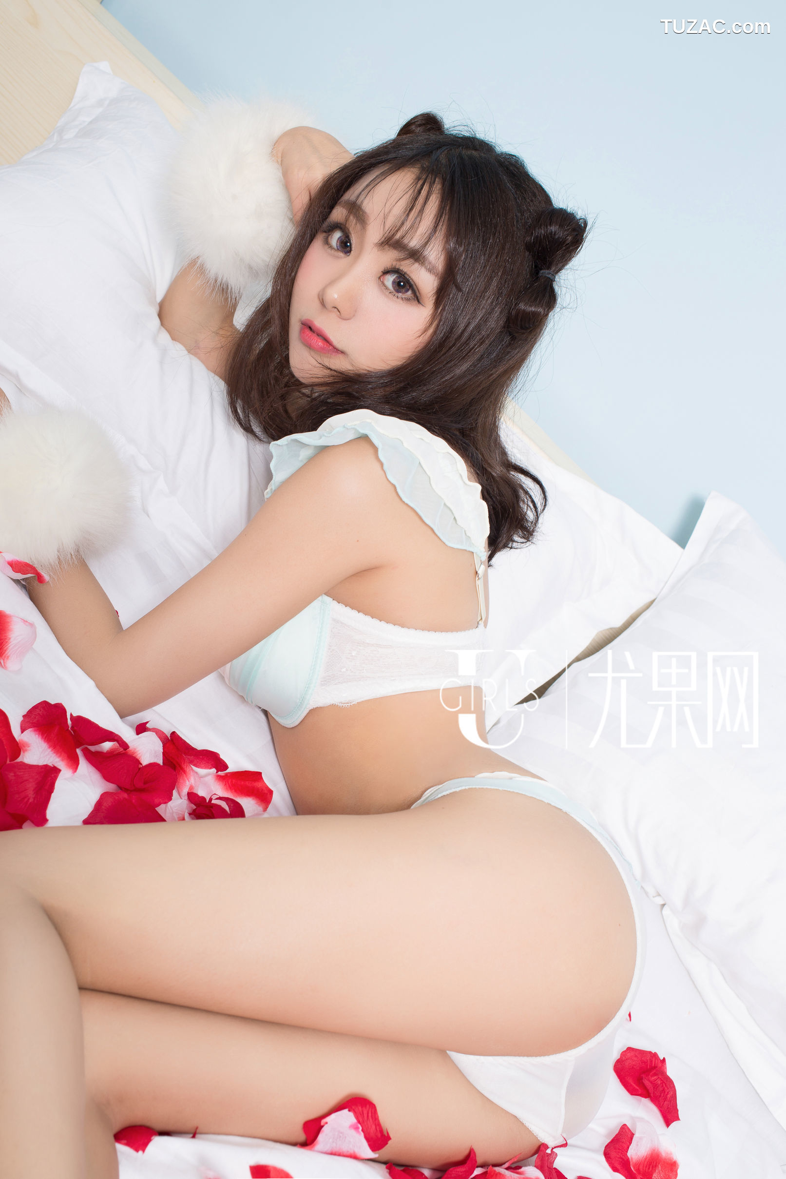 UGirls尤果网-U185-空灵惑-《卷发小萝莉-短发白富美》-2016.06.17