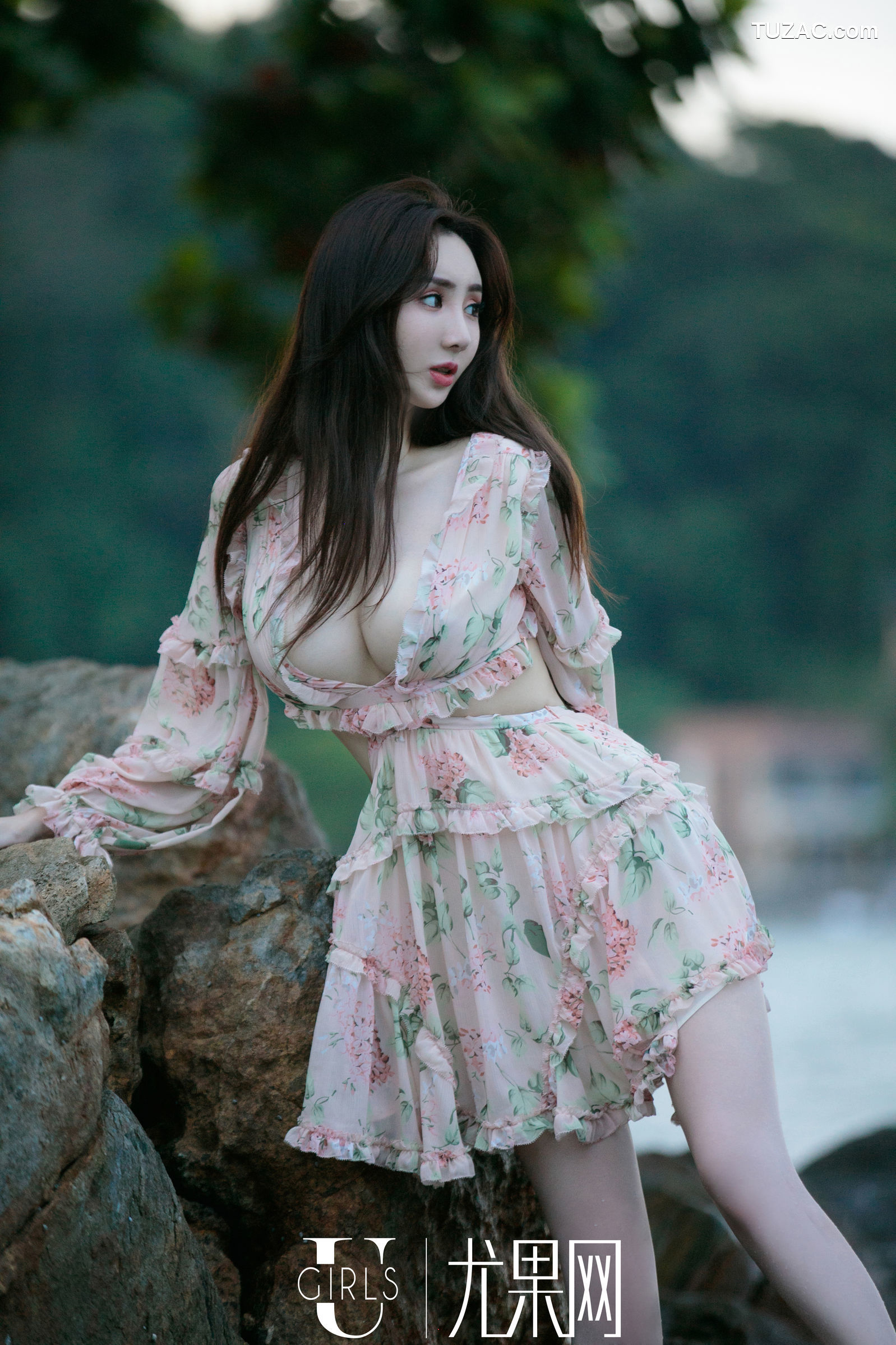 UGirls尤果网-U379-于思琪-《海边姑娘》-2018.06.30