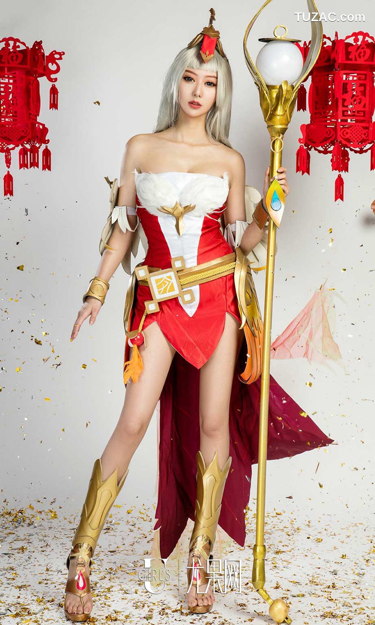 UGirlsApp尤果圈爱尤物-1004-爱菲-周心怡施诗-白熙萌-艺轩-田慕儿-筱慧-《王者闹春》