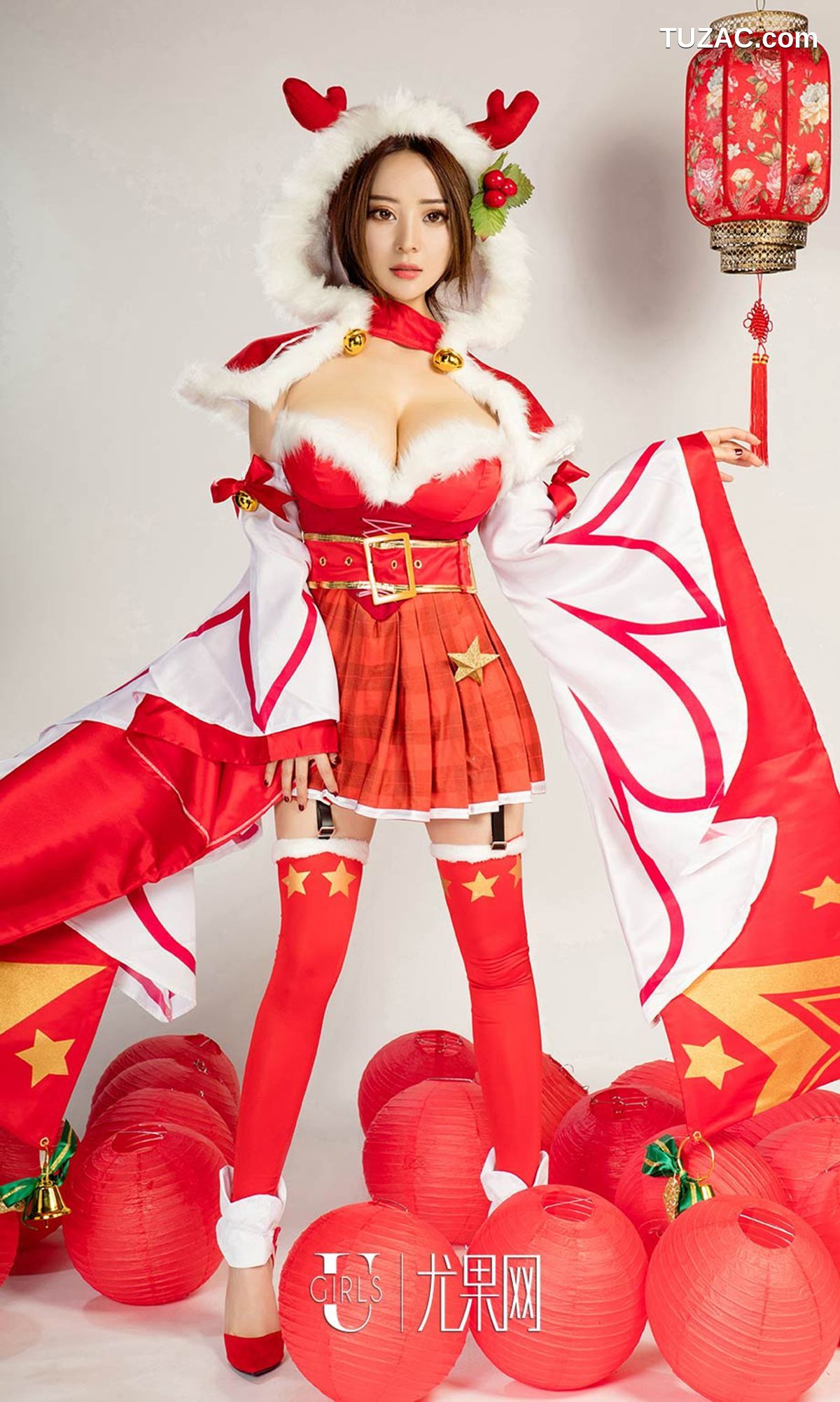 UGirlsApp尤果圈爱尤物-1004-爱菲-周心怡施诗-白熙萌-艺轩-田慕儿-筱慧-《王者闹春》