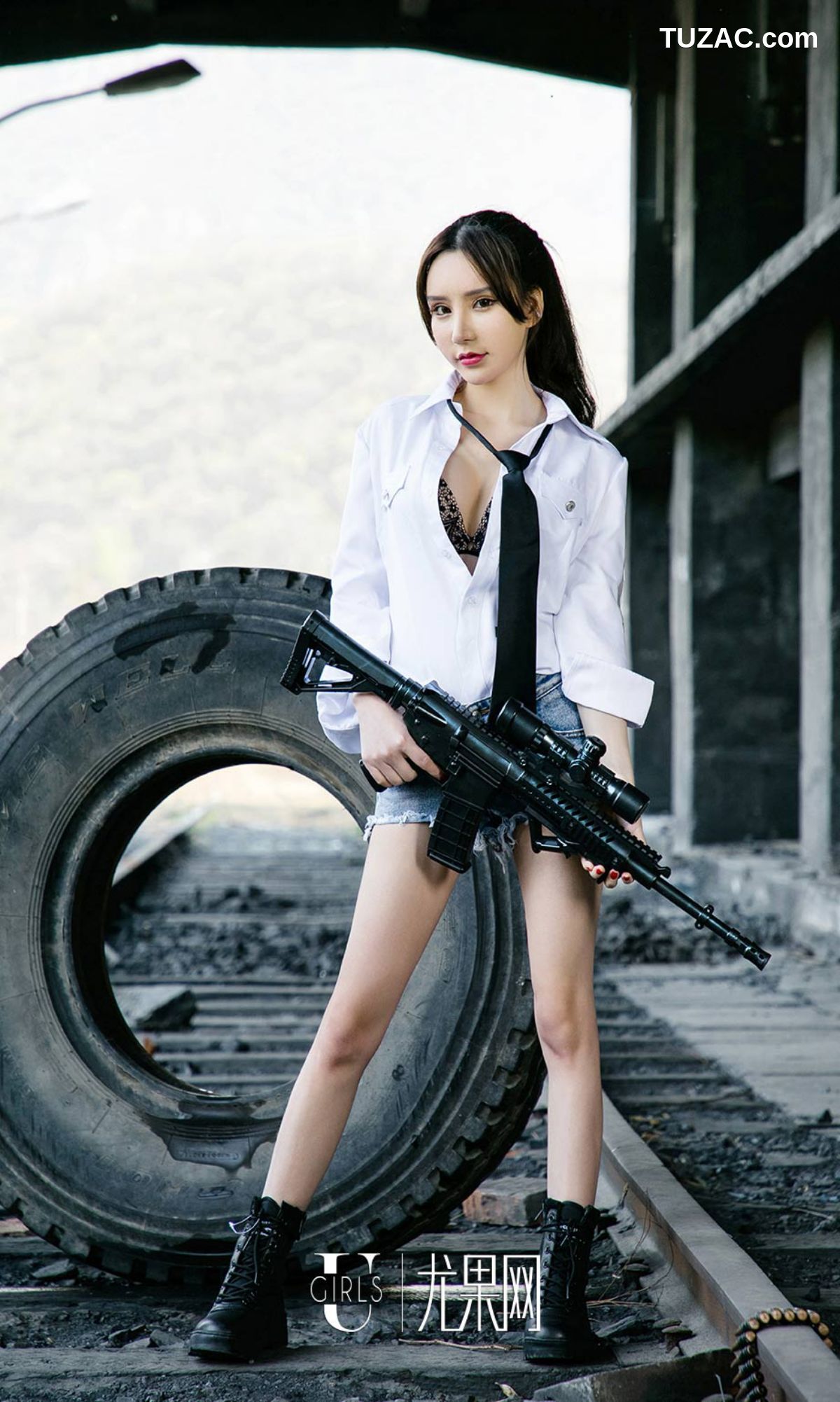 UGirlsApp尤果圈爱尤物-1069-周于希-《擦枪》