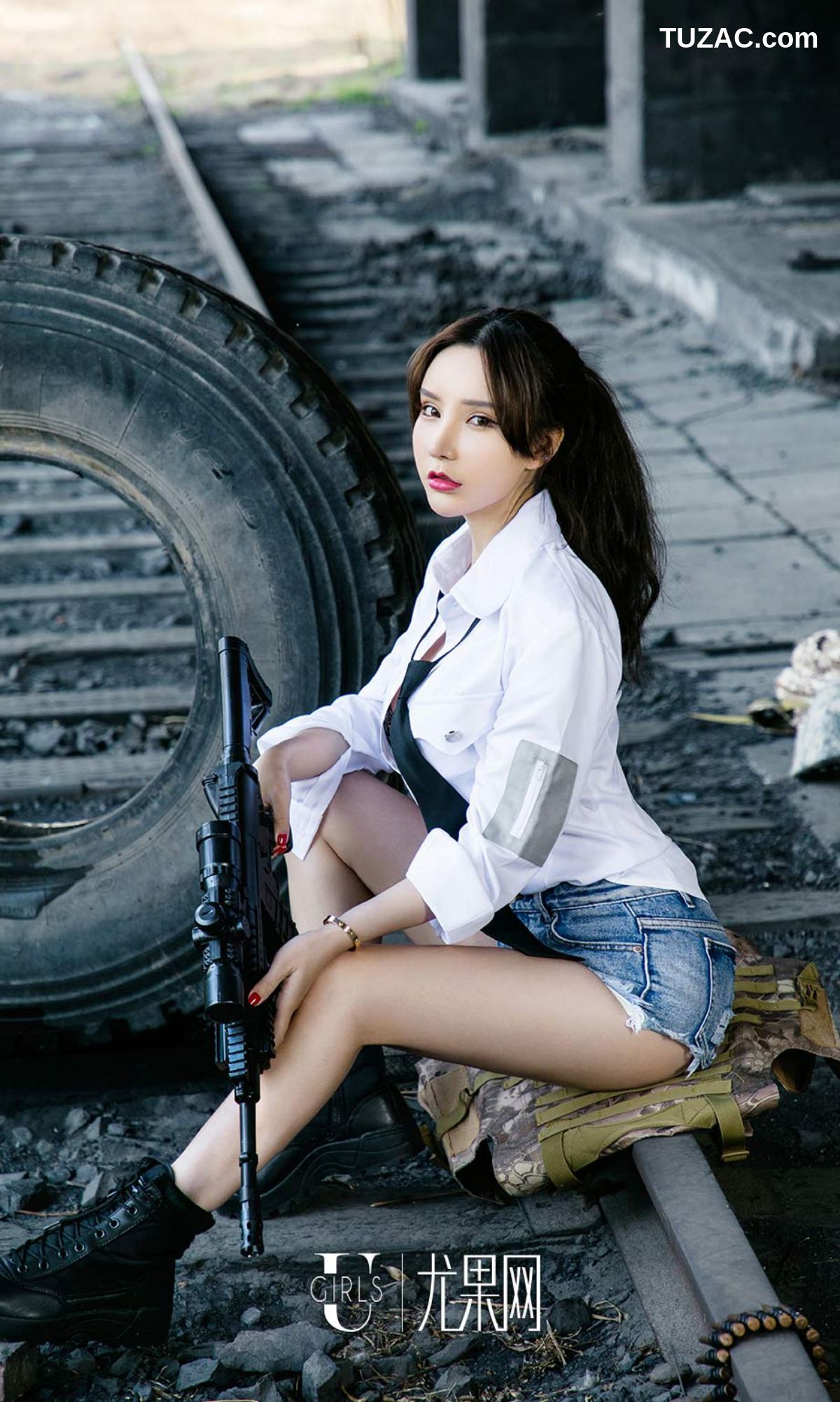 UGirlsApp尤果圈爱尤物-1069-周于希-《擦枪》