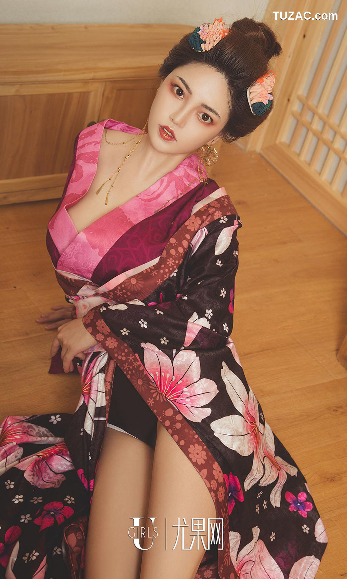 UGirlsApp尤果圈爱尤物-1170-陈果果-孟十朵-球球-《艺伎回忆录》