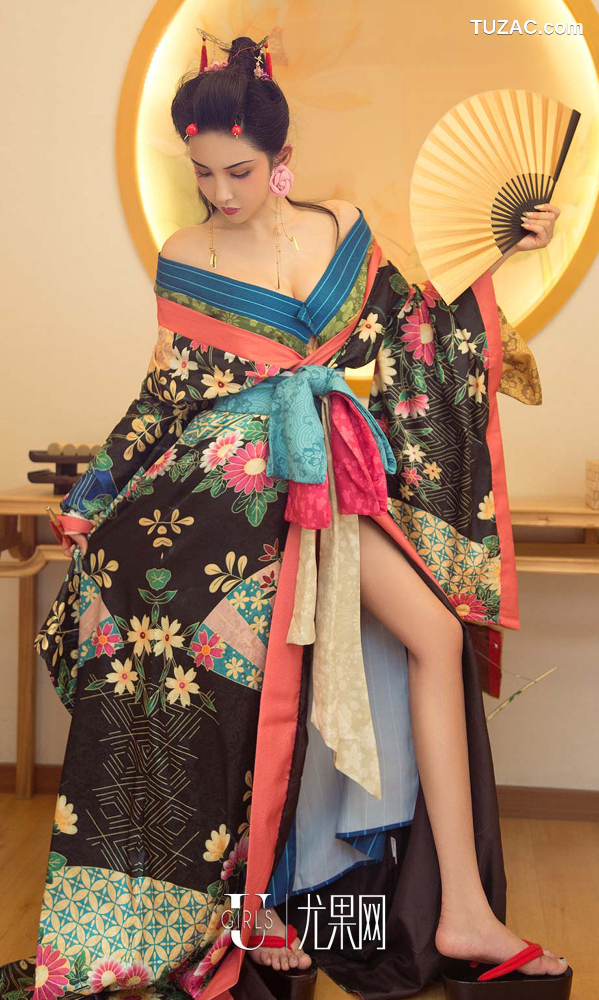 UGirlsApp尤果圈爱尤物-1170-陈果果-孟十朵-球球-《艺伎回忆录》