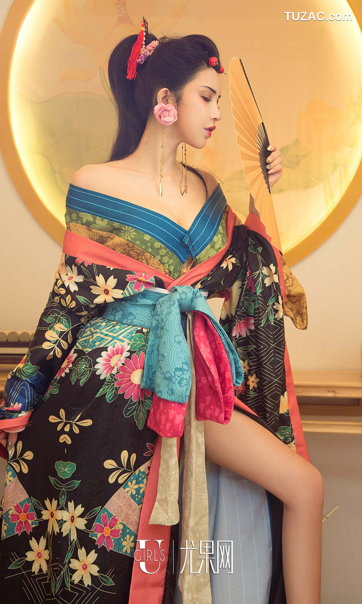 UGirlsApp尤果圈爱尤物-1170-陈果果-孟十朵-球球-《艺伎回忆录》