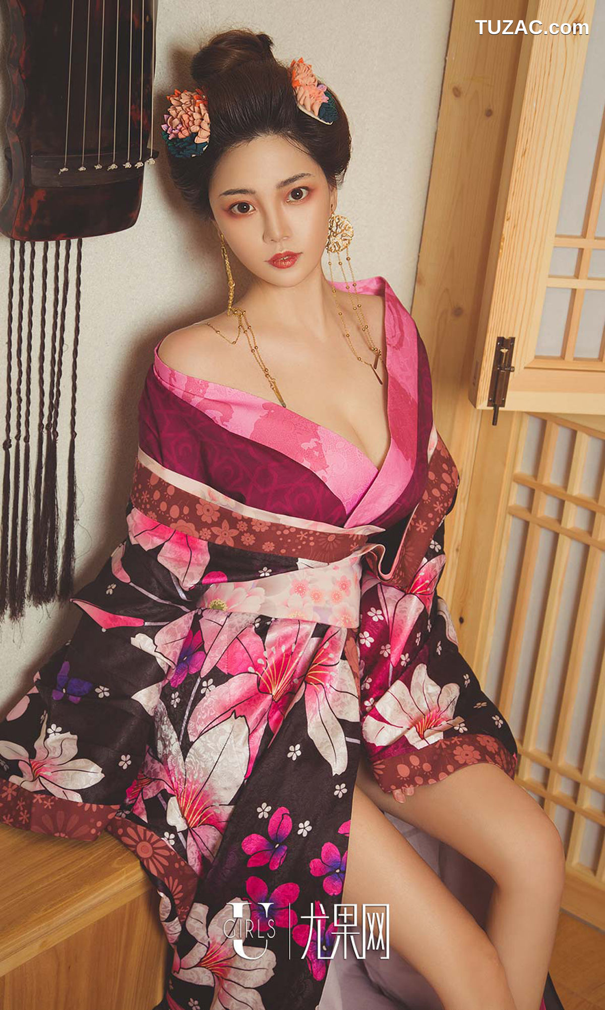 UGirlsApp尤果圈爱尤物-1170-陈果果-孟十朵-球球-《艺伎回忆录》