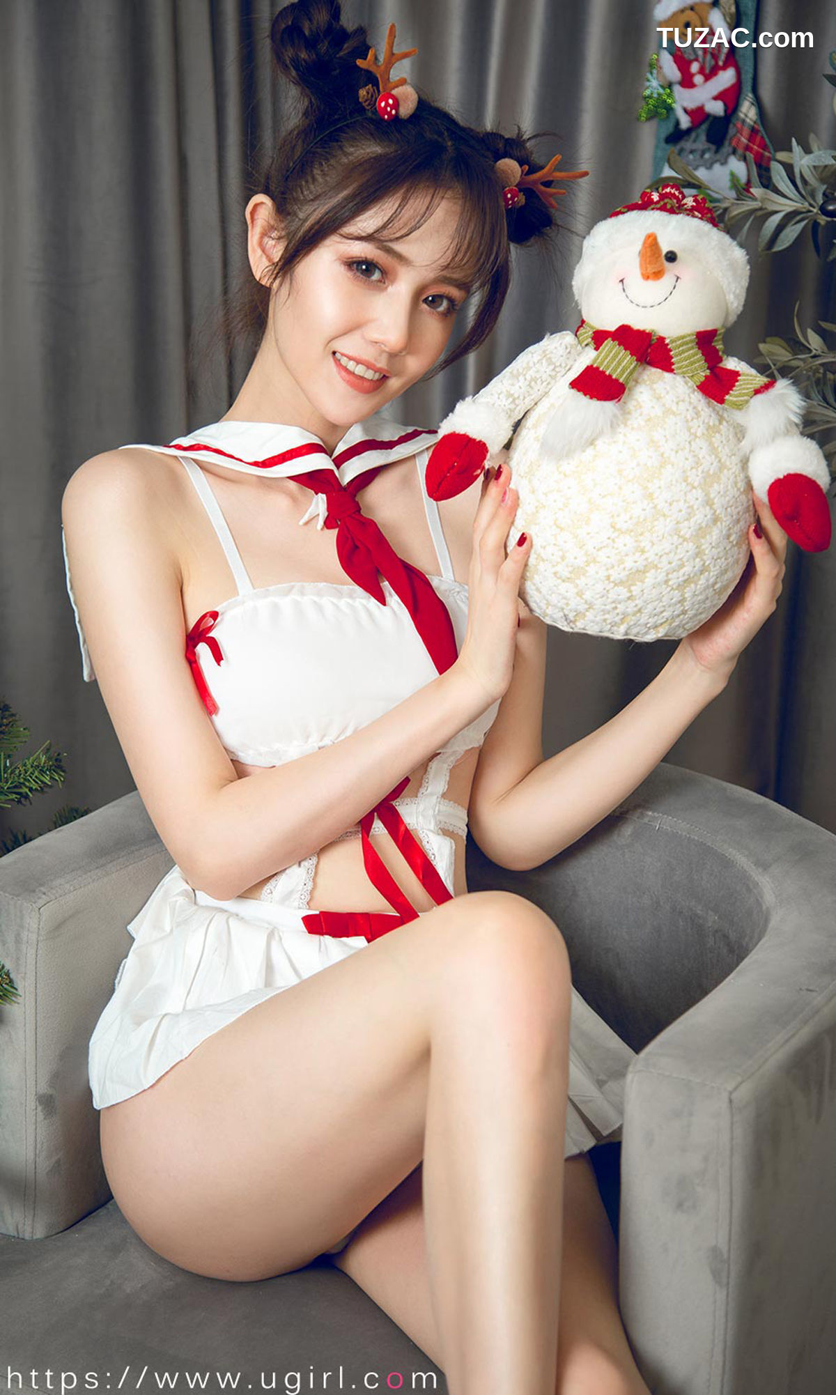 UGirlsApp尤果圈爱尤物-1679-唐小糖-《制服少女圣诞秀》