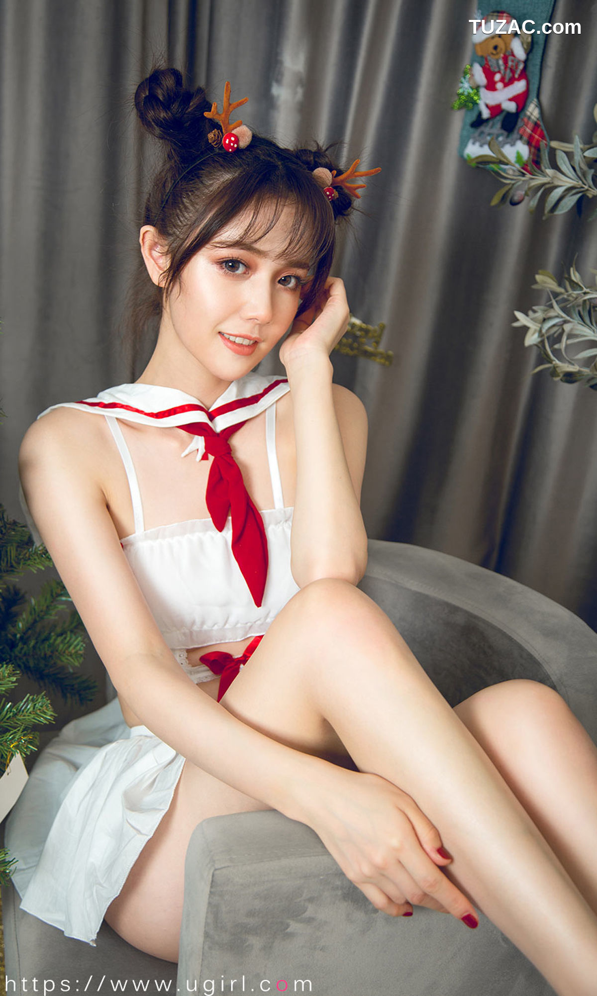 UGirlsApp尤果圈爱尤物-1679-唐小糖-《制服少女圣诞秀》