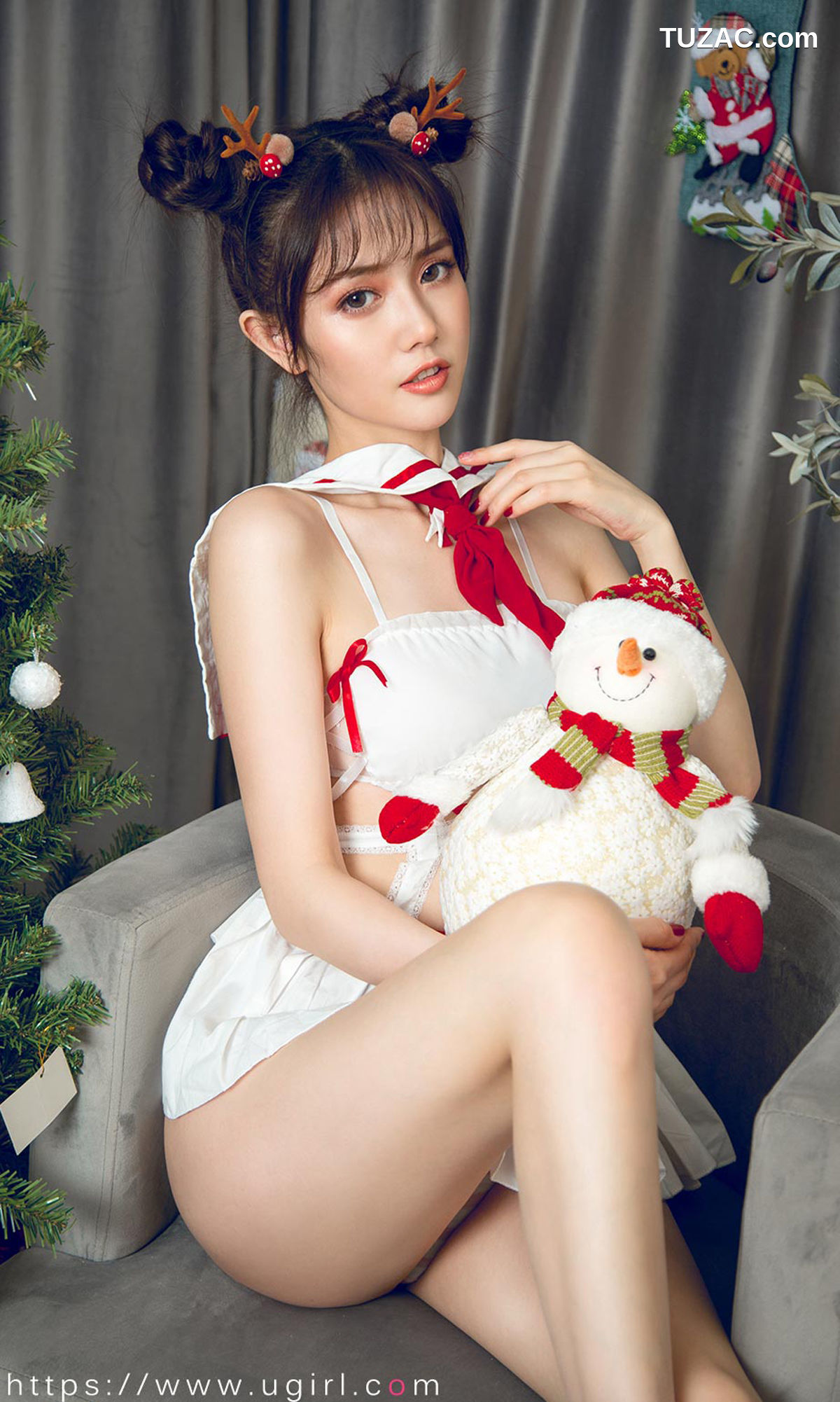 UGirlsApp尤果圈爱尤物-1679-唐小糖-《制服少女圣诞秀》