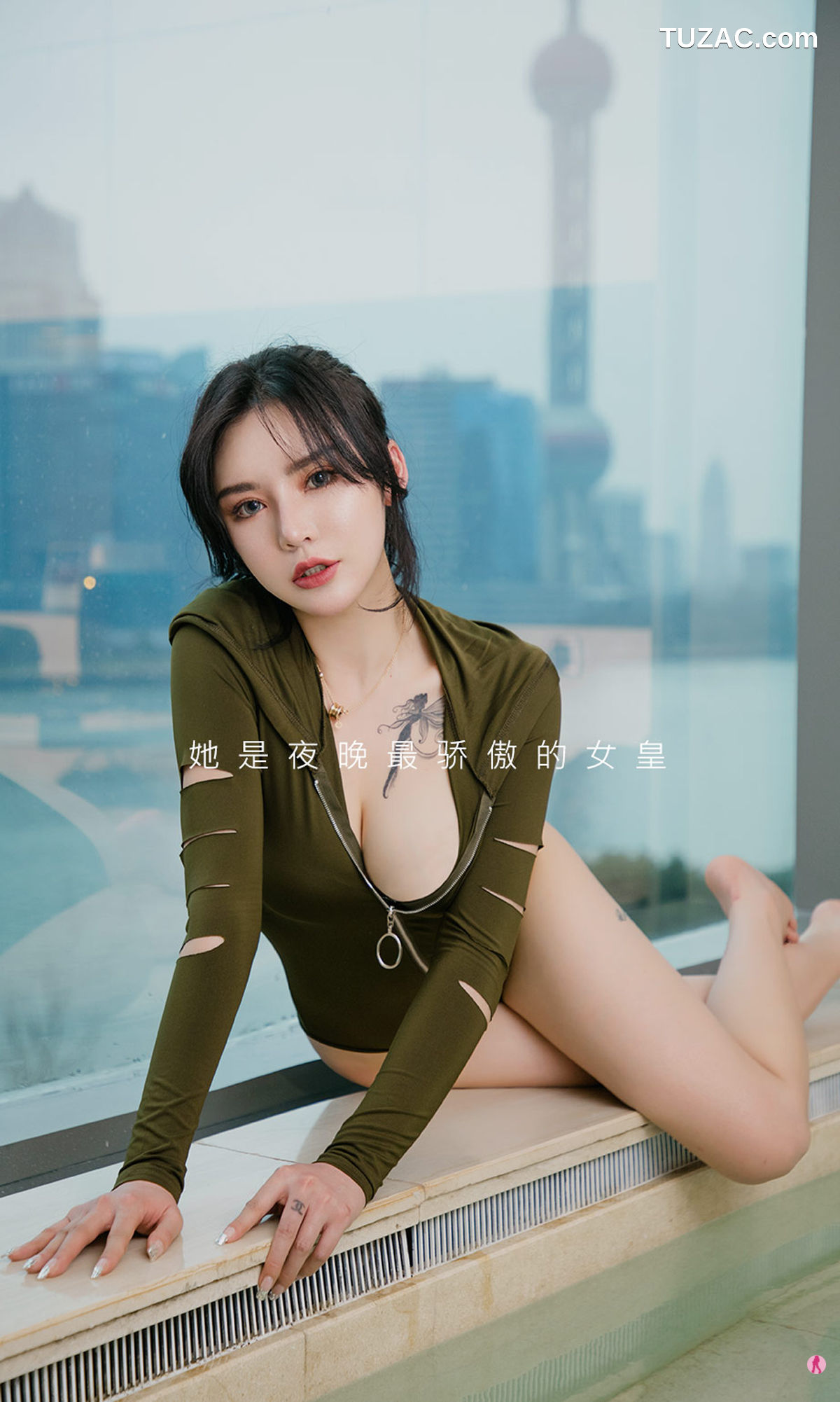 UGirlsApp尤果圈爱尤物-1960-陈幼伊-艳豹夜袭