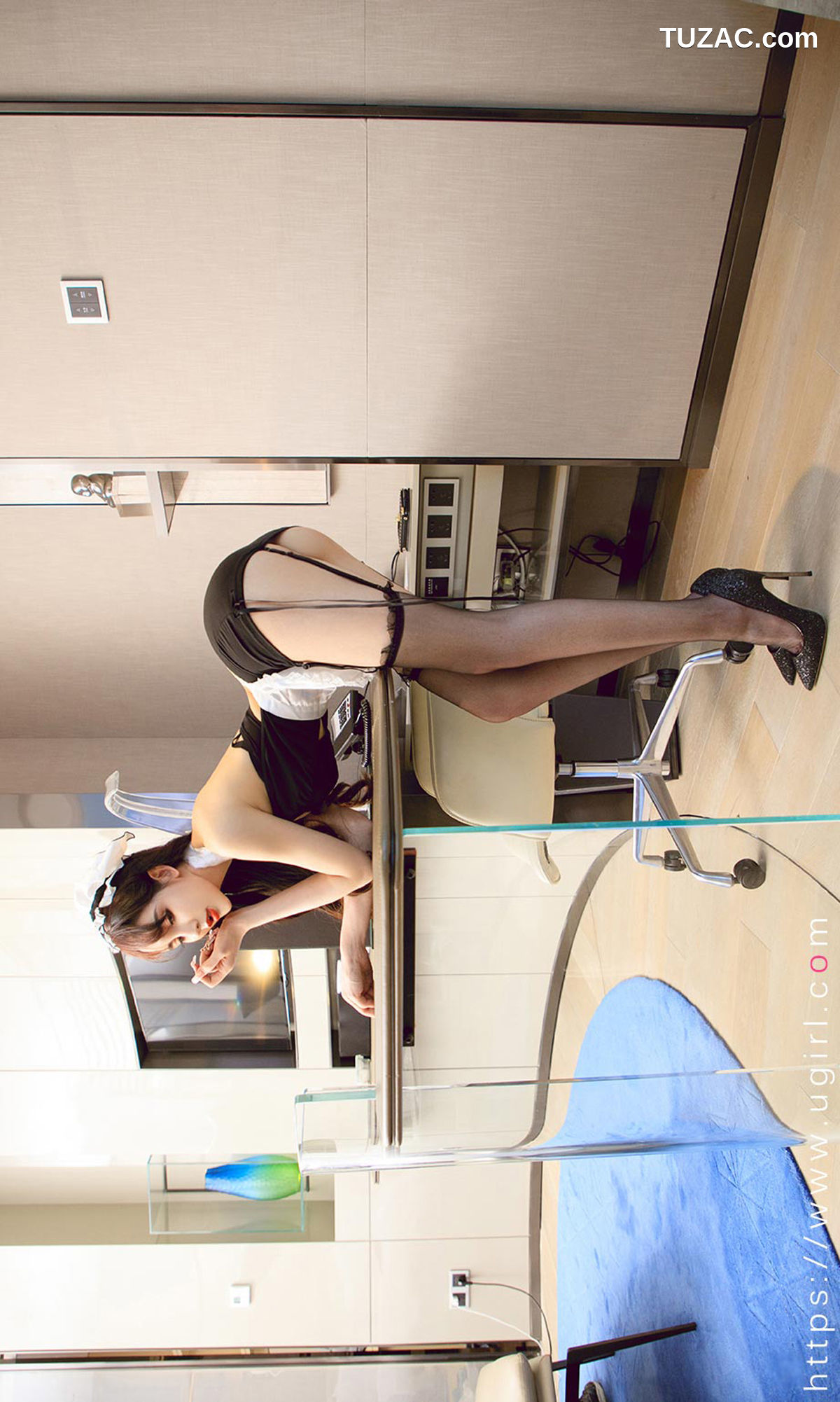 UGirlsApp尤果圈爱尤物-2210-阿依努尔瓦娅-《无心女仆》