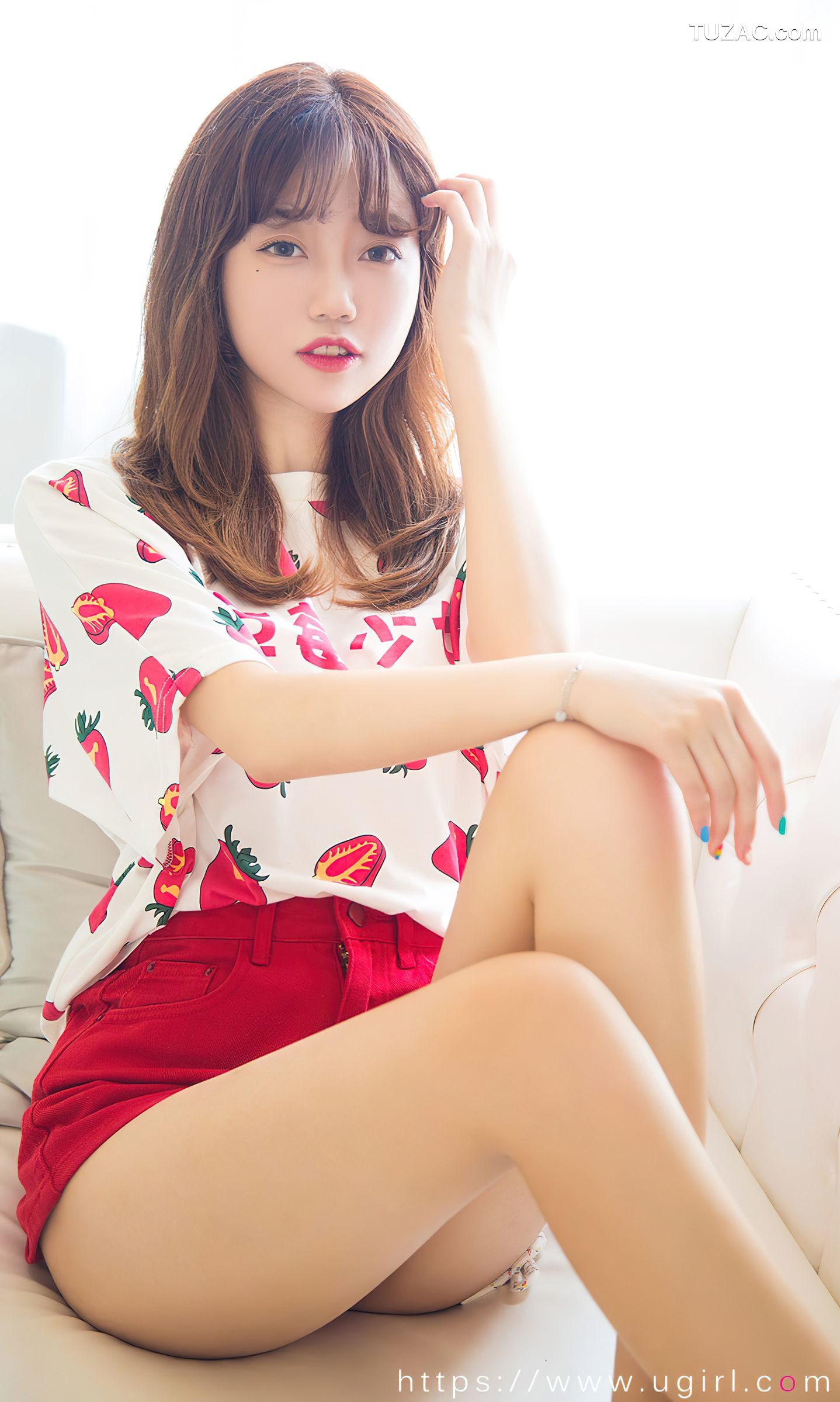UGirlsApp尤果圈爱尤物-2495-草莓少女-《甜心》