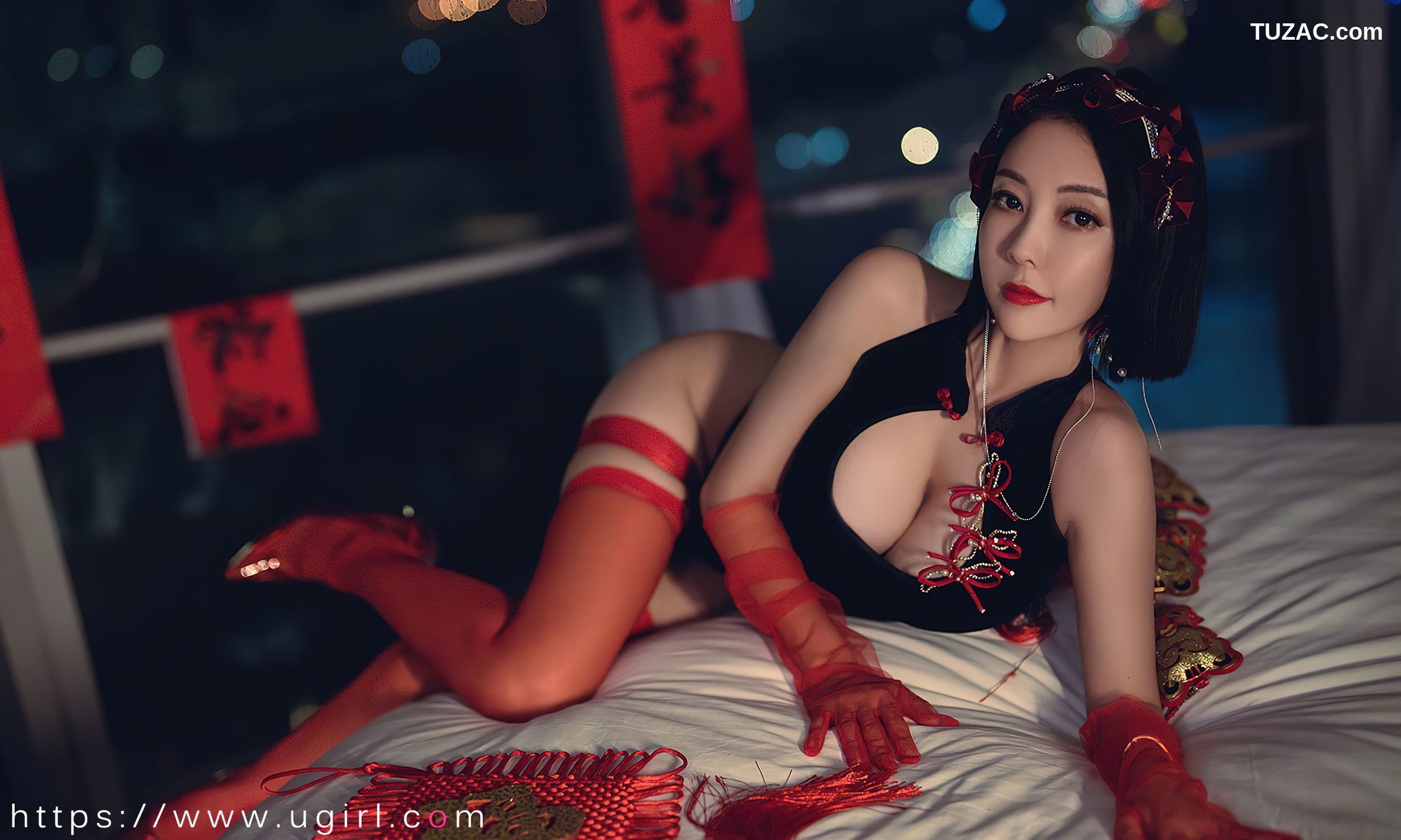 UGirlsApp尤果圈爱尤物-2500-果儿-《惹火除夕》