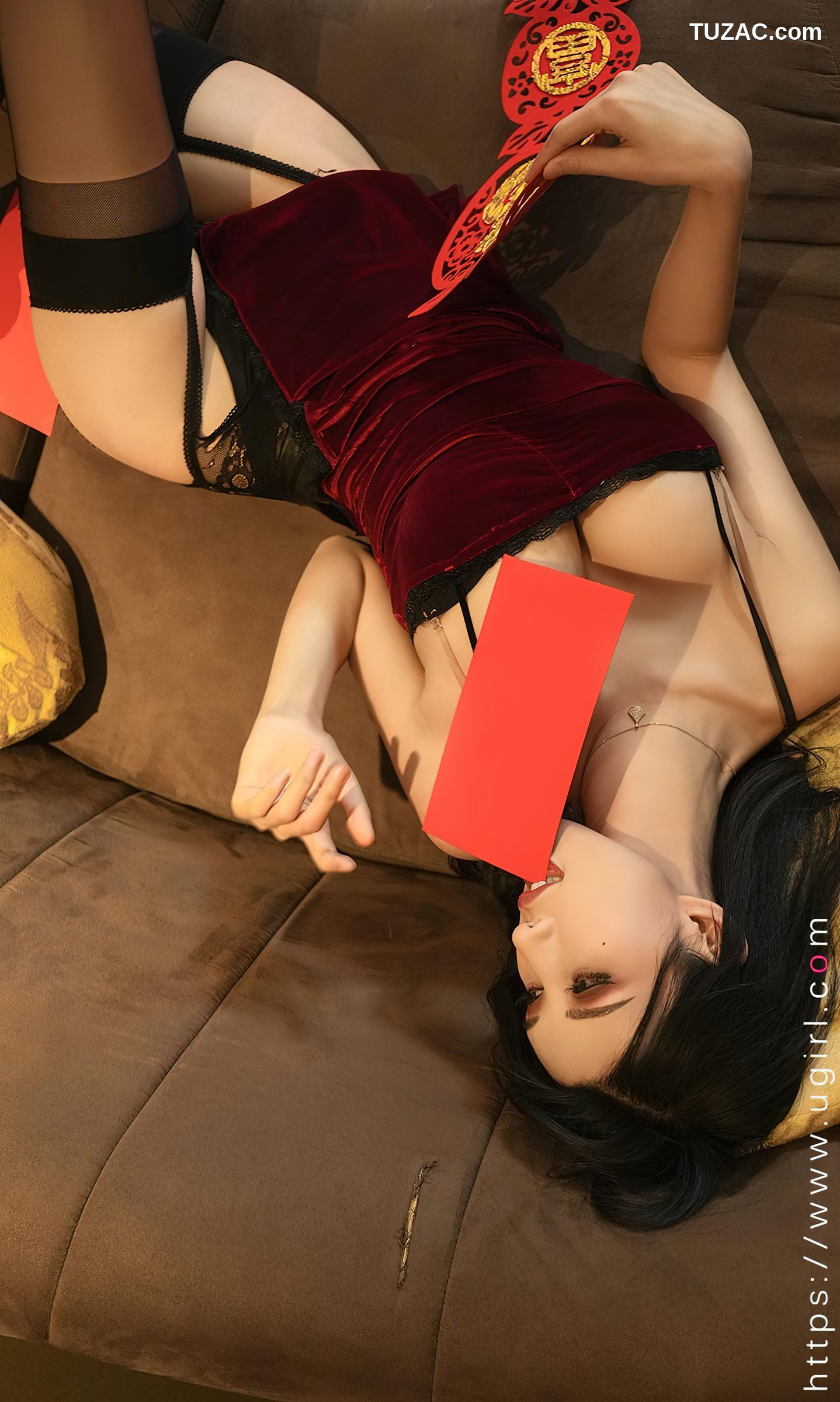 UGirlsApp尤果圈爱尤物-2501-葛征-《福星高照》