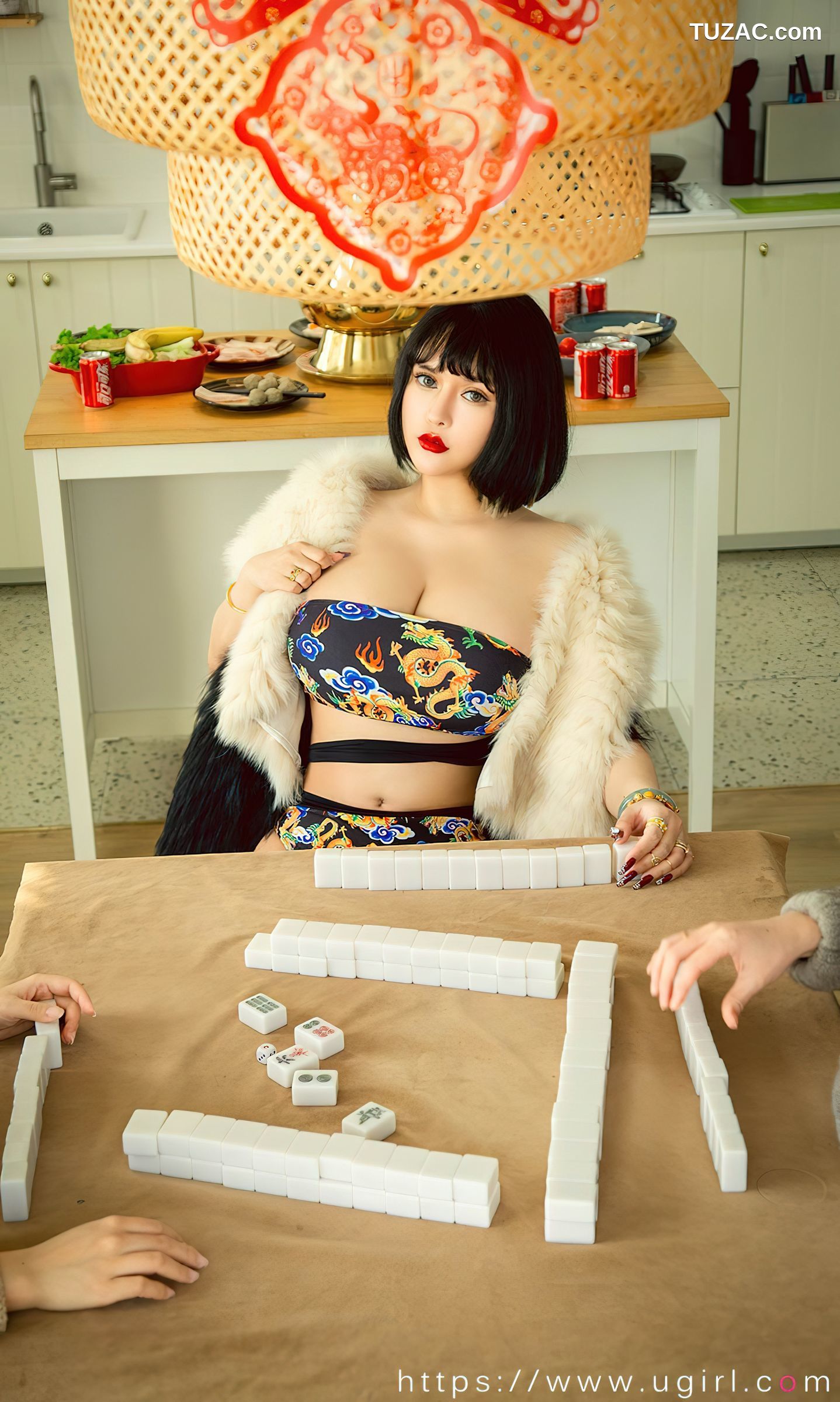 UGirlsApp尤果圈爱尤物-2502-赵伊彤-《聚福牌桌》