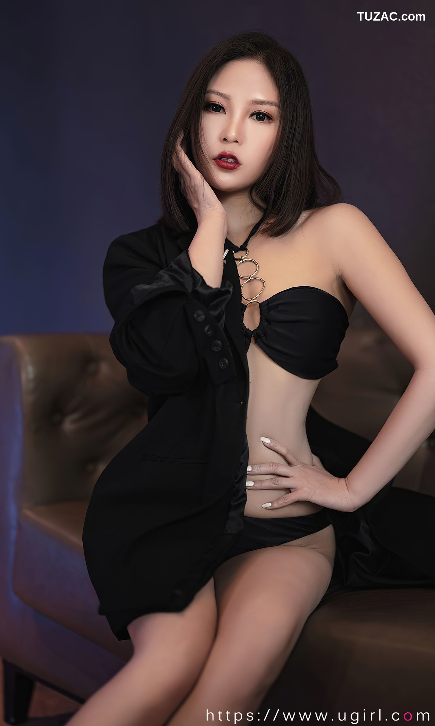 UGirlsApp尤果圈爱尤物-2566-苏沫-《酷飒磁场》