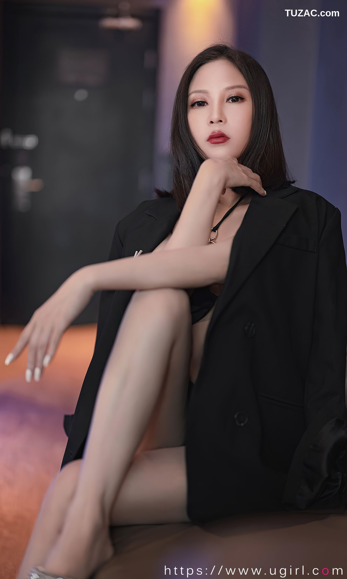 UGirlsApp尤果圈爱尤物-2566-苏沫-《酷飒磁场》