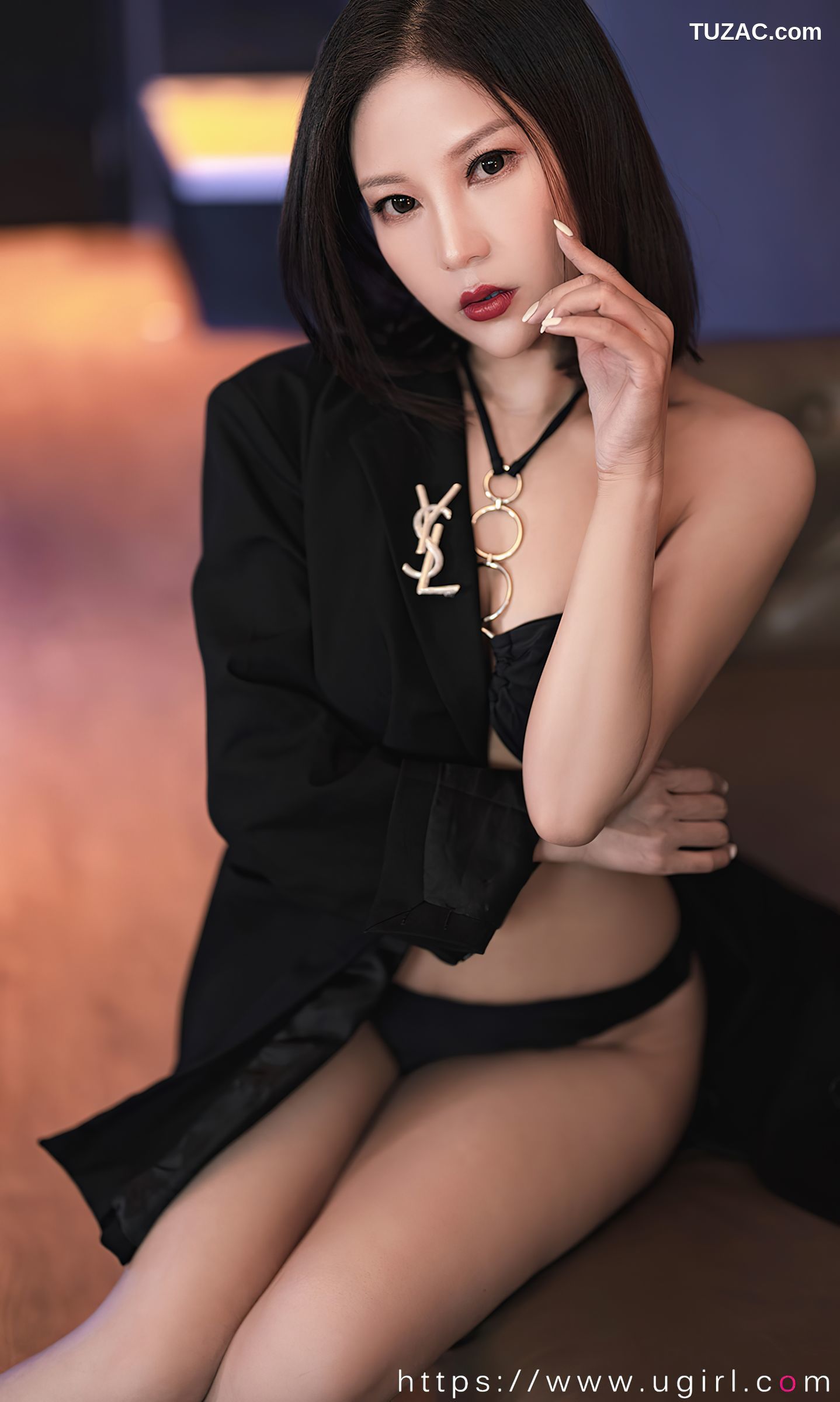 UGirlsApp尤果圈爱尤物-2566-苏沫-《酷飒磁场》